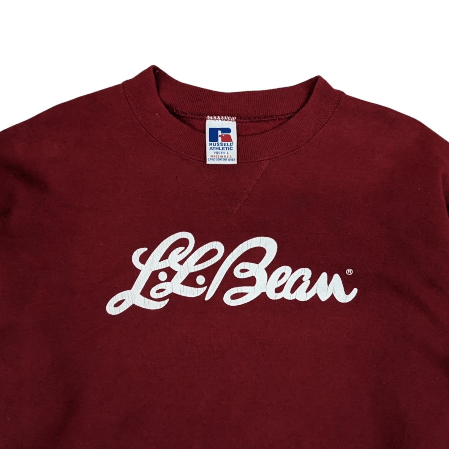 L.L. Bean Vintage 80's LL BEAN Spell Out Russell Athletic Jumper Size M / US 6-8 / IT 42-44 - 5 Thumbnail