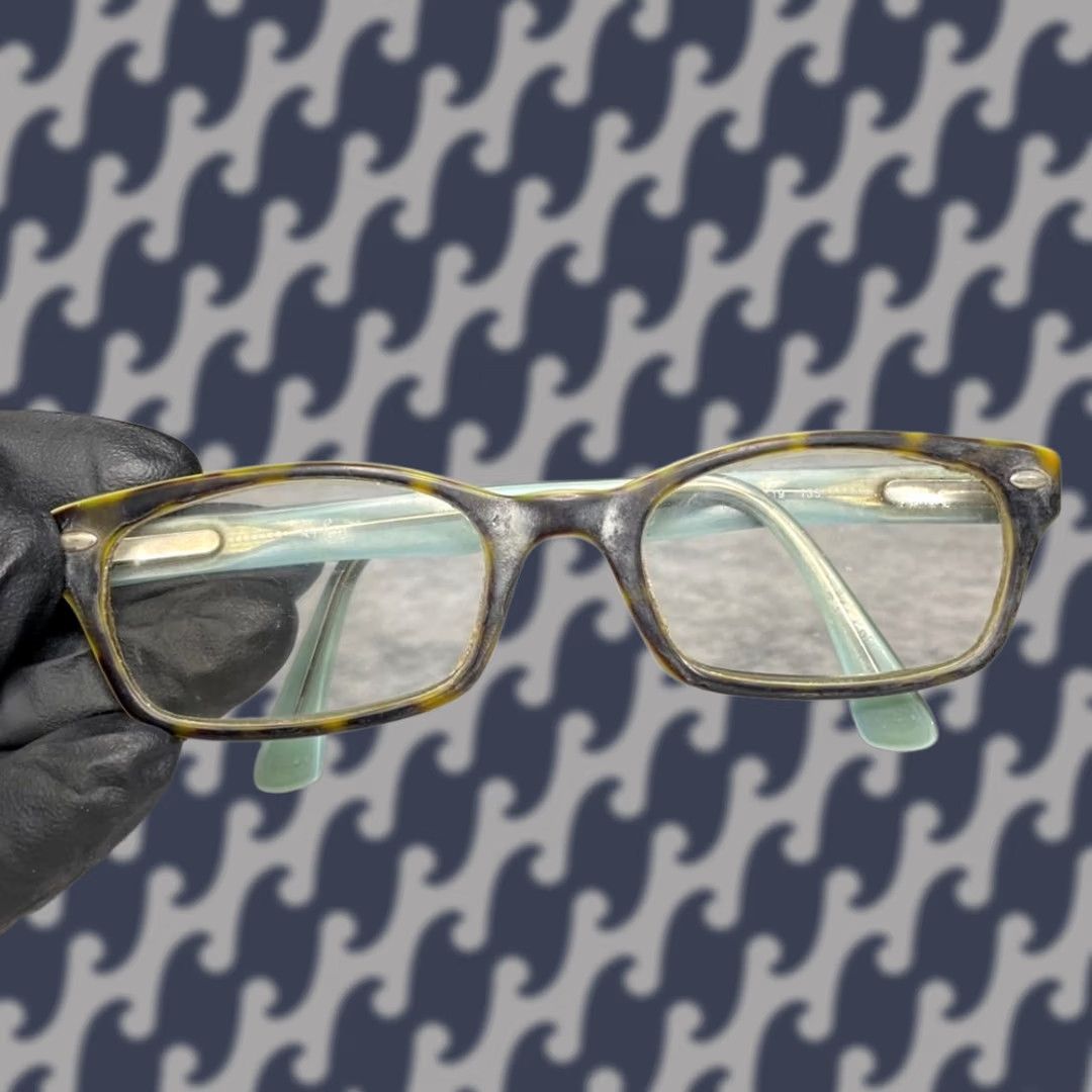 Vintage Ray-Ban Eyeglasses Frame RB 5150 5023 50 19 135 MM Tortoise Blue Green Women Size ONE SIZE - 1 Thumbnail