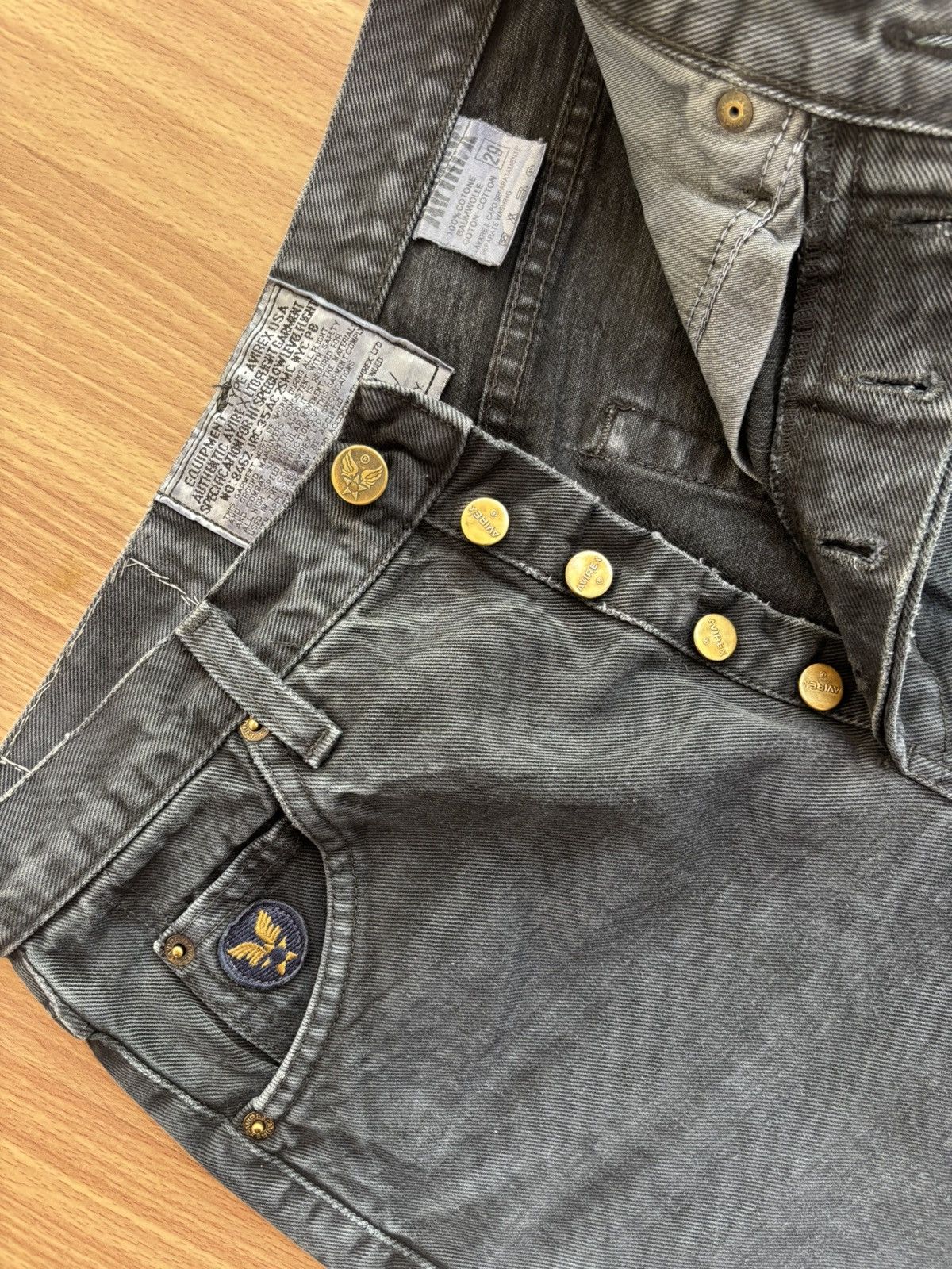 Avirex Avirex USA Authentic Flight Garment Denim Size US 29 - 6 Thumbnail