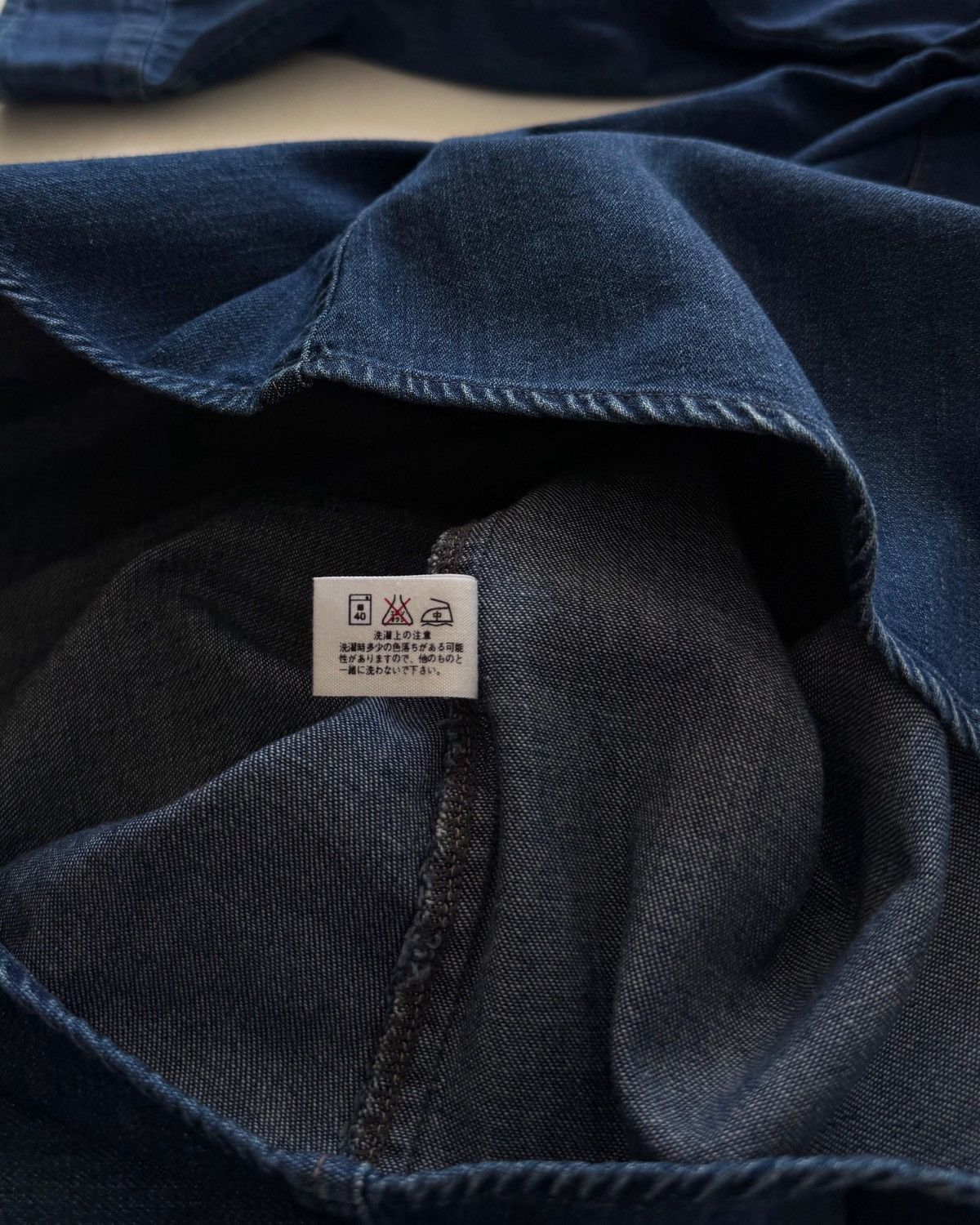 Blue Blue Japan BLUE BLUE SNAP BUTTON SHIRT Size US M / EU 48-50 / 2 - 10 Thumbnail