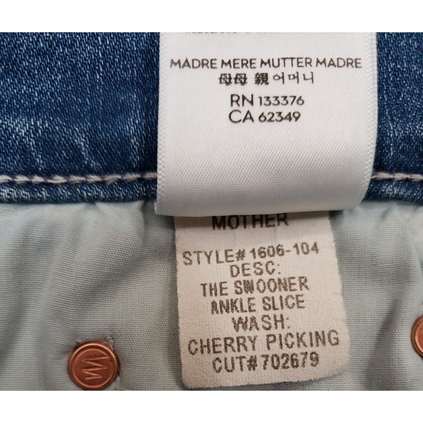 MOTHER MOTHER Denim The Swooner Ankle Slice In I Wet My Plants Wash Size 25" / US 0 / IT 36 - 12 Thumbnail
