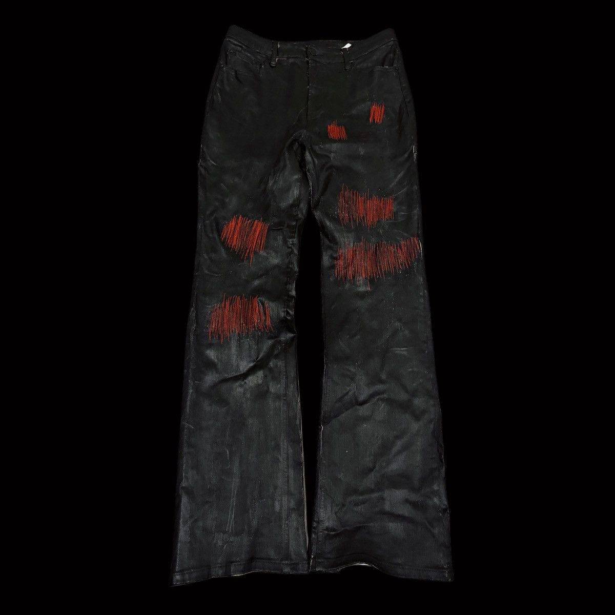 Other Waxed denim jeans Size US 34 / EU 50 - 1 Thumbnail