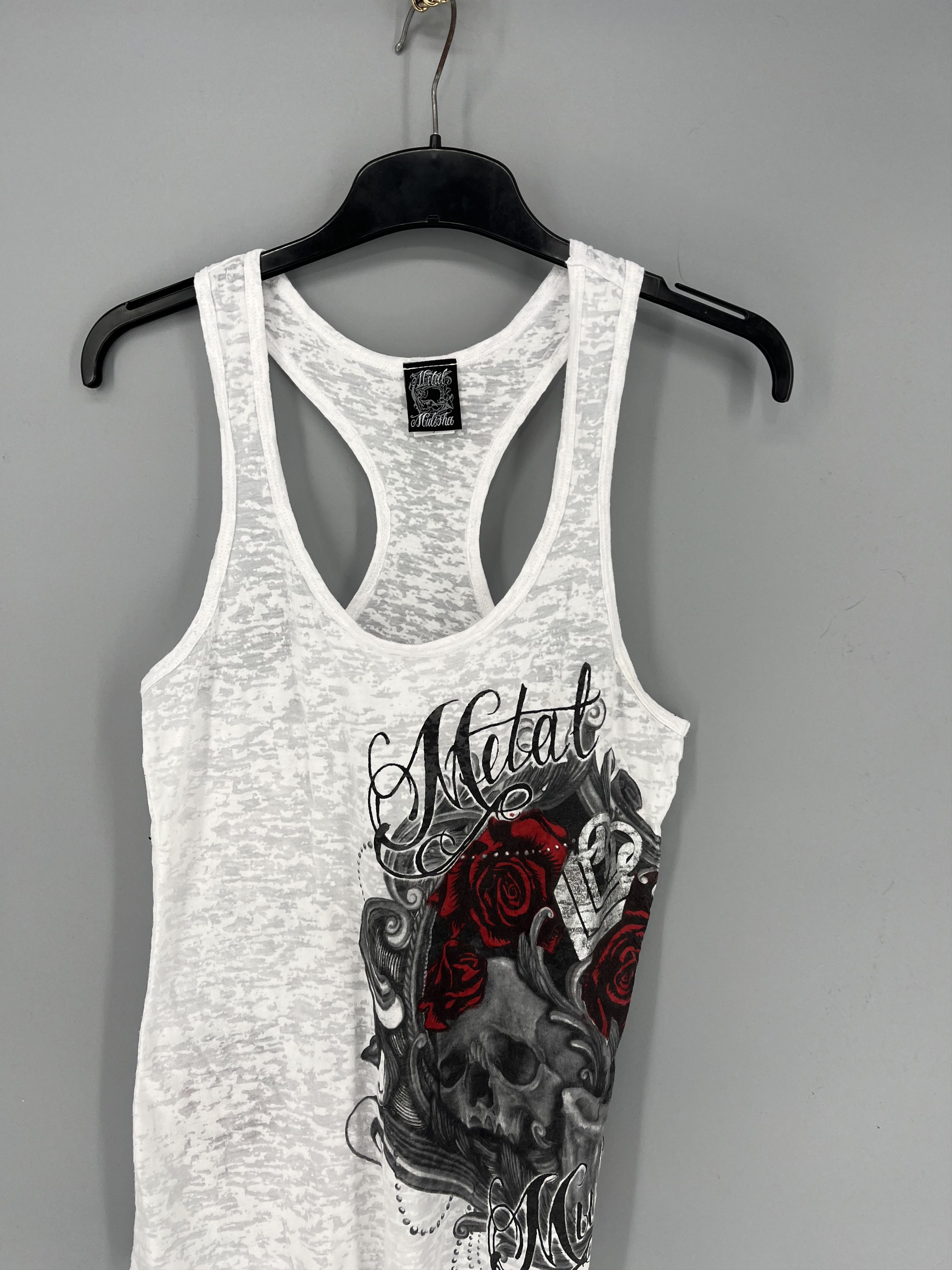 Band Tees Metal Mulisha Legends Are Made Graphic Ladies Tank Top S Size S / US 4 / IT 40 - 5 Thumbnail