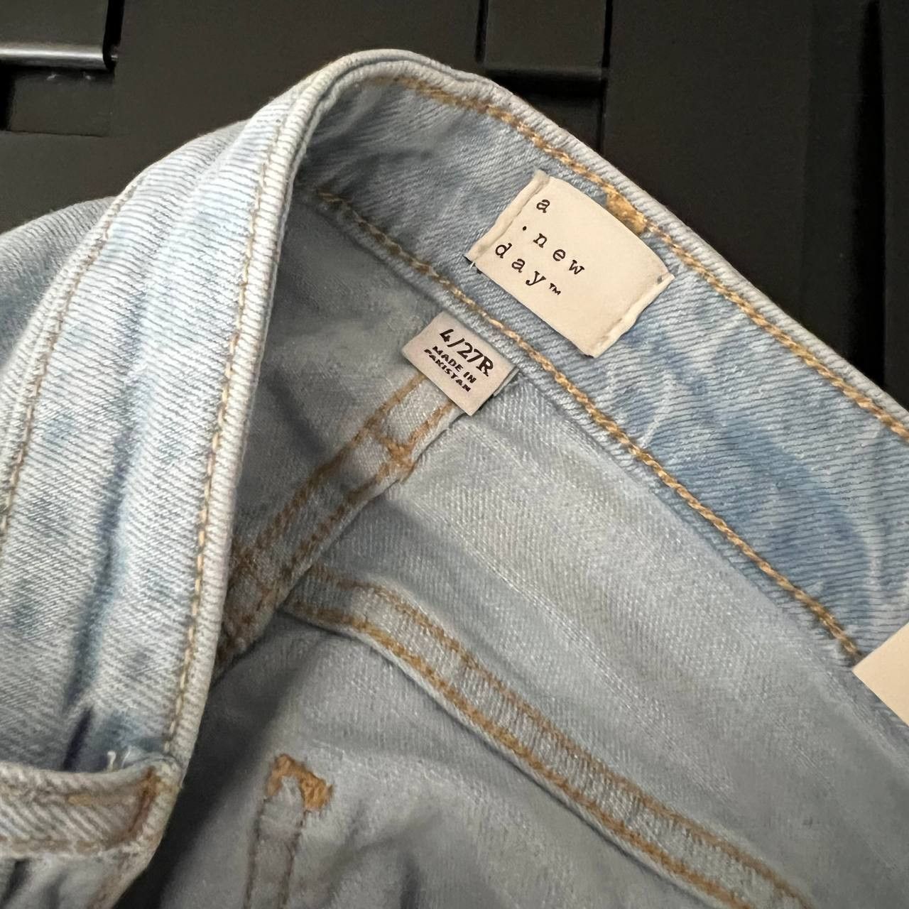 Other A Day New 27x31 High Rise Relaxed Hip & Thigh Wide Leg Denim Size 27" / US 4 / IT 40 - 7 Thumbnail