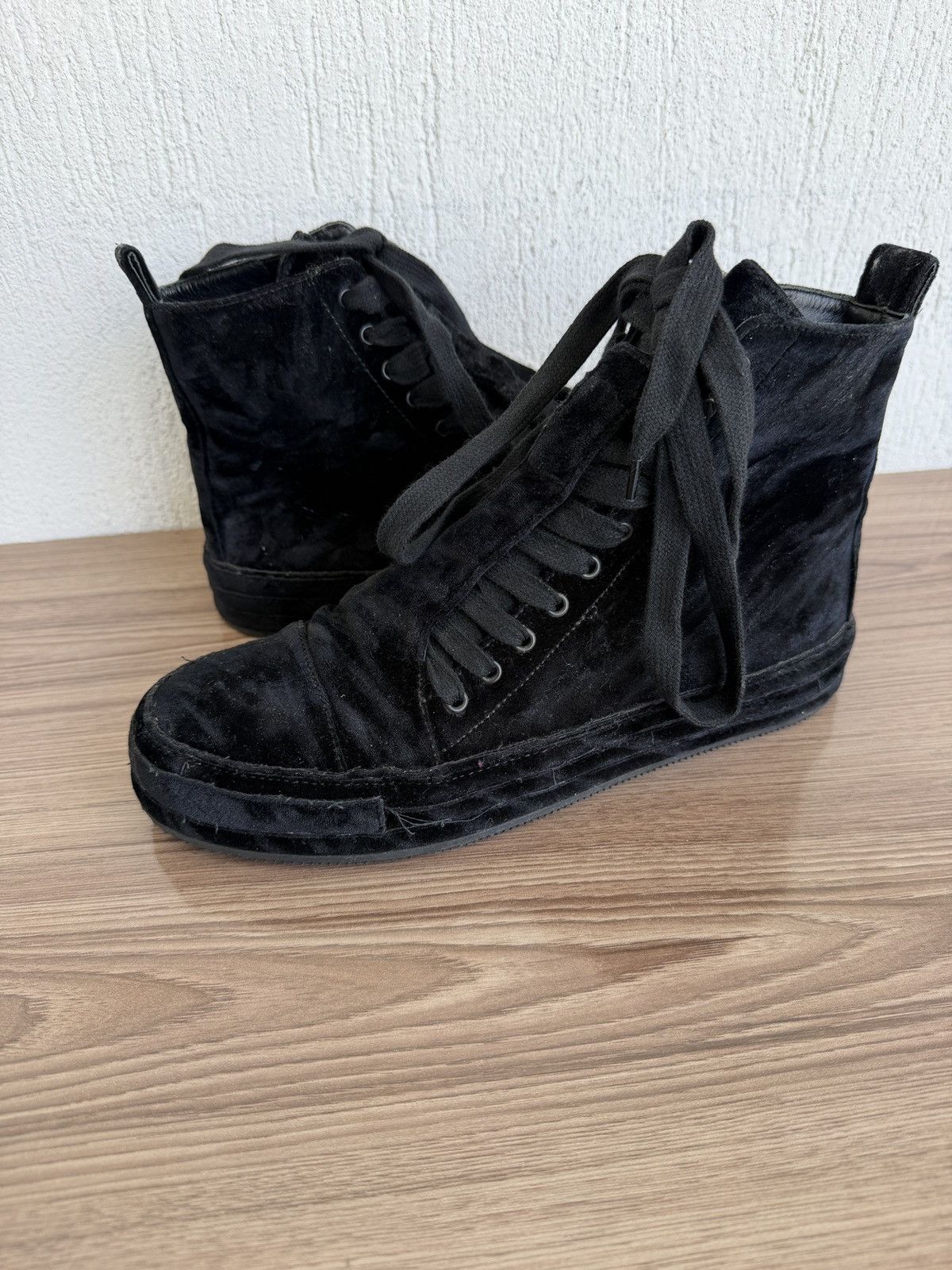 Ann Demeulemeester 🕷️Scamosciato velvet sneaker Size US 8.5 / EU 41-42 - 9 Thumbnail