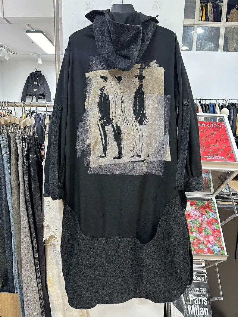 Yohji Yamamoto Yohji Yamamoto 23Aw Show Reversible Print Coat 2503-Nextarr Size US M / EU 48-50 / 2 - 3 Thumbnail
