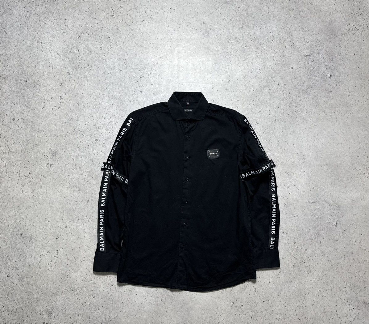 Balmain FW11 Balmain Decarnin Western Flannel Button-up Shirt