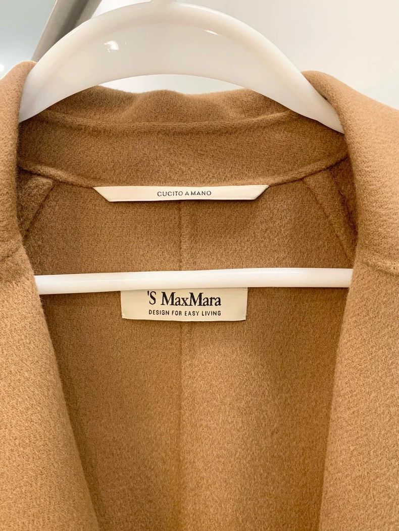 Max Mara Max Mara Long wool coat Size S / US 4 / IT 40 - 4 Thumbnail