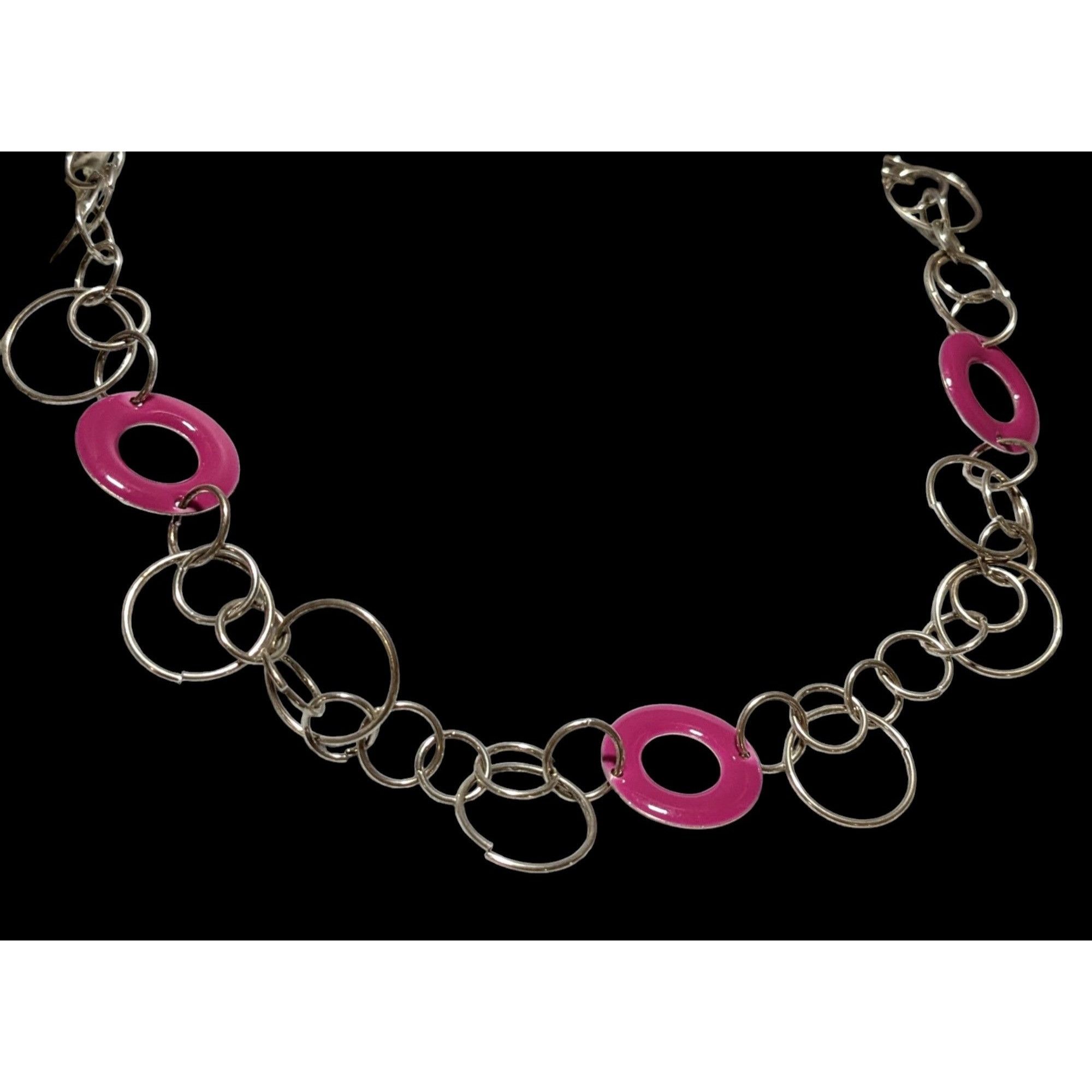 Other Silver And Pink Ring Neckalce Size ONE SIZE - 3 Thumbnail