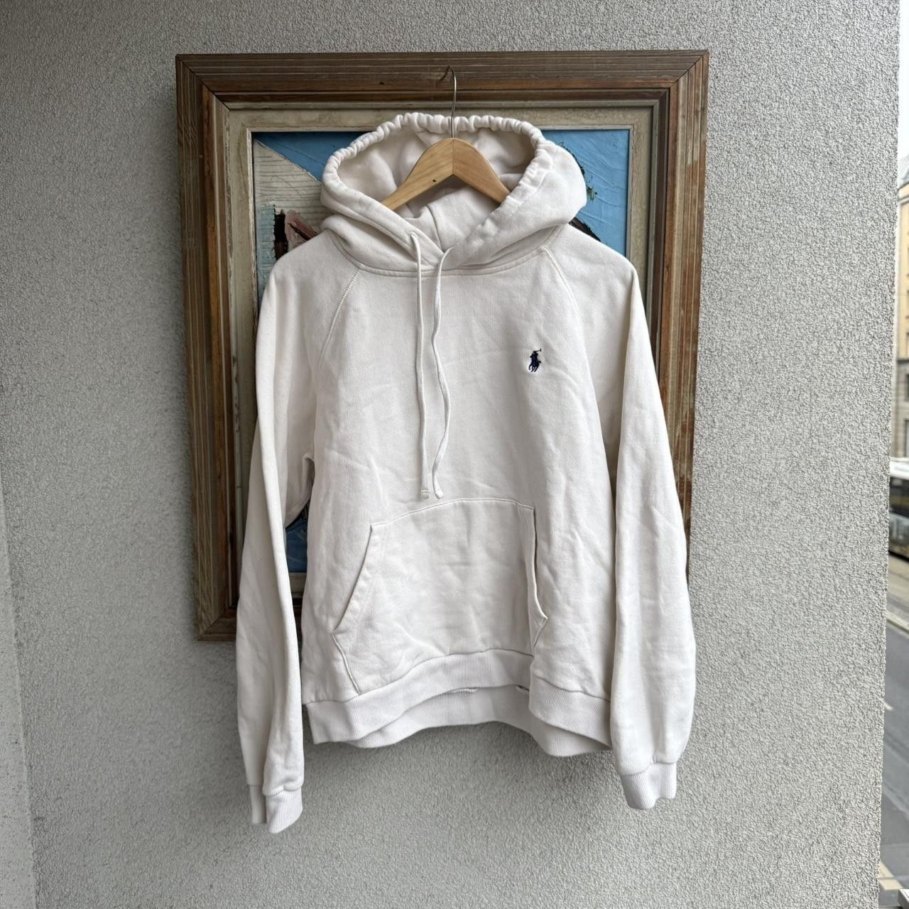 Polo Ralph Lauren Ralph Lauren Polo Hoodie White Womans Minimalist Preppy Size L / US 10 / IT 46 - 1 Thumbnail