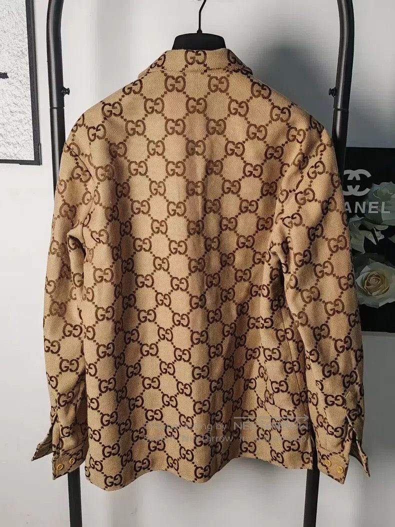 Gucci Gucci Full-print denim shirt jacket Size US S / EU 44-46 / 1 - 2 Thumbnail
