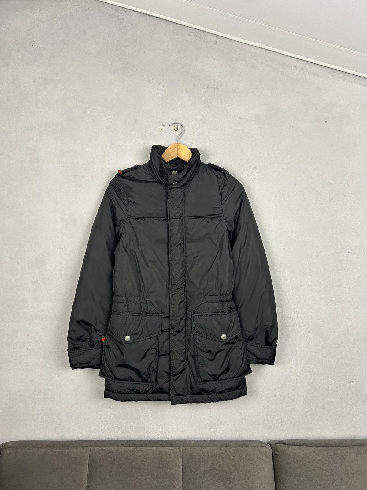 Gucci Gucci Black Puffer Jacket Women – Made in Italy – Nylon Size S / US 4 / IT 40 - 1 Thumbnail