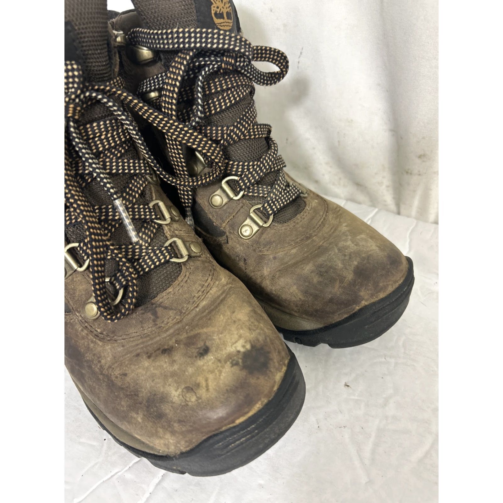 Timberland Timberland Women's Keele Ridge Brown Leather Waterproof Hiking Boots A163L Sz 7 Size US 7 / IT 37 - 2 Thumbnail