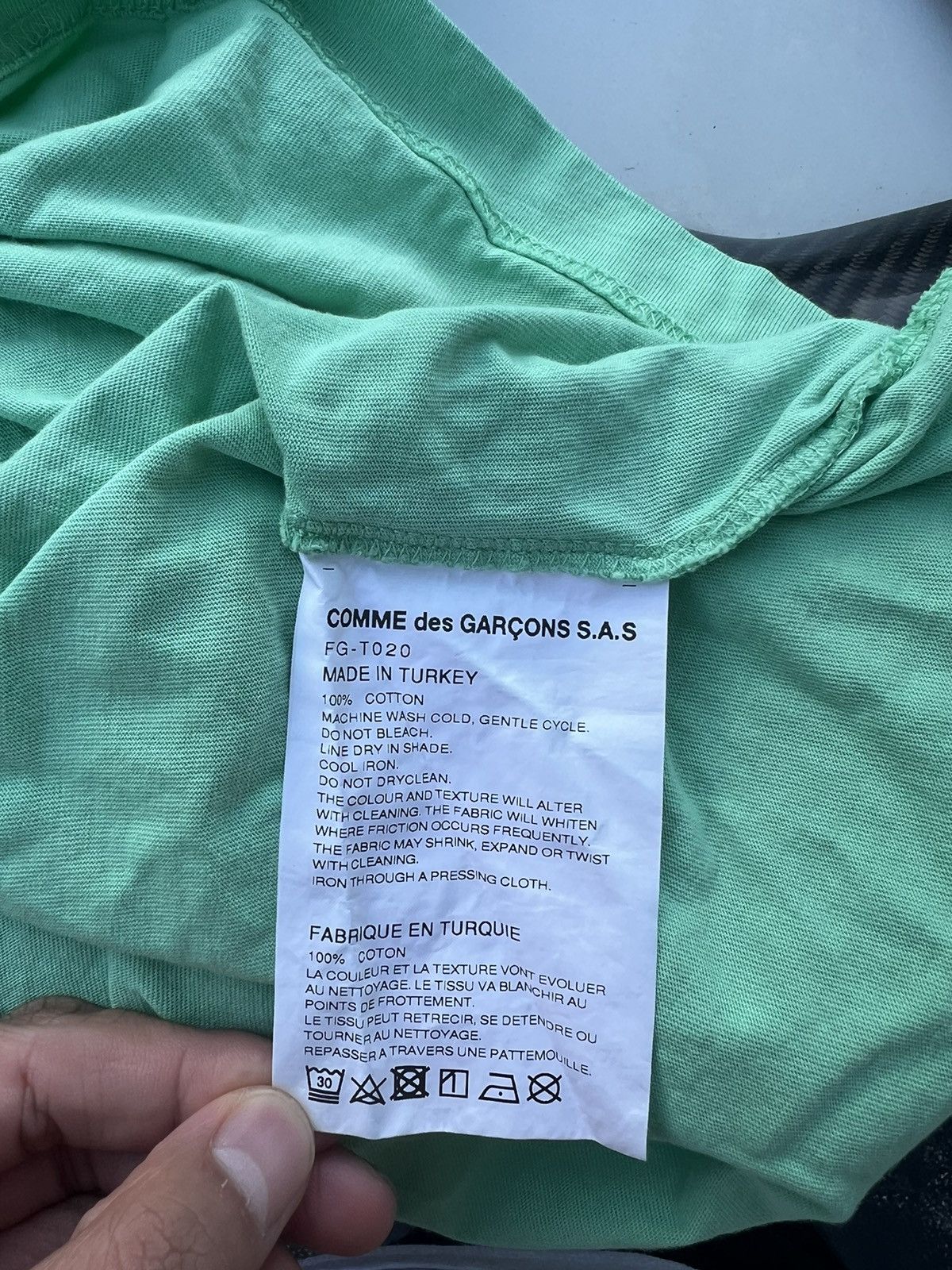 Comme des Garcons Comme Des Garcons T-Shirt Size US L / EU 52-54 / 3 - 5 Thumbnail