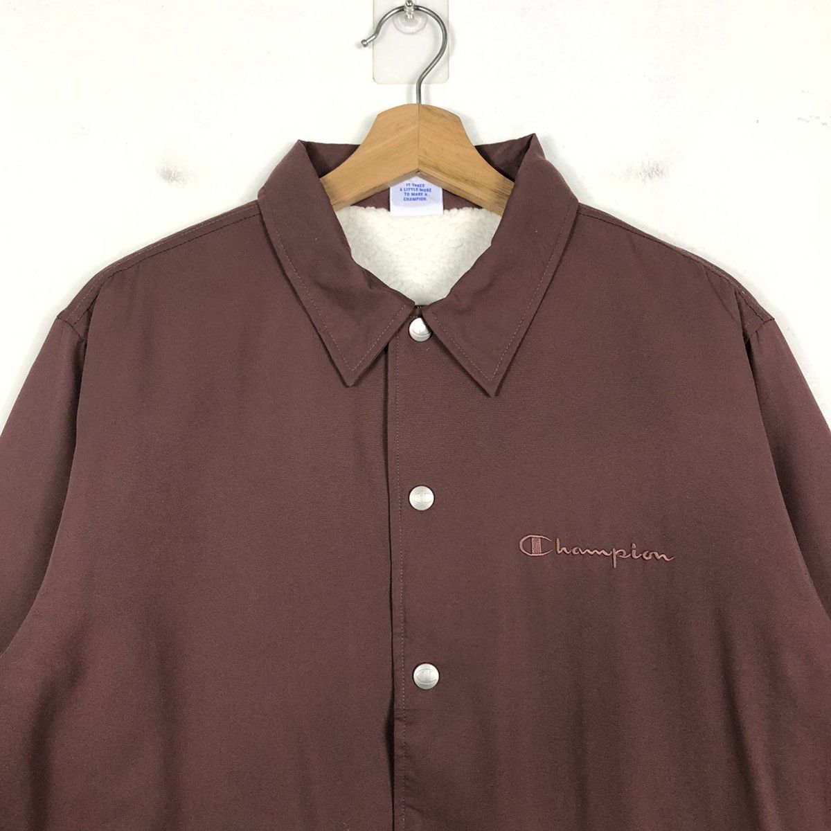 Japanese Brand 🔥90’s Vintage Training Jacket Champion Big Logo Snap Button Size US S / EU 44-46 / 1 - 2 Thumbnail