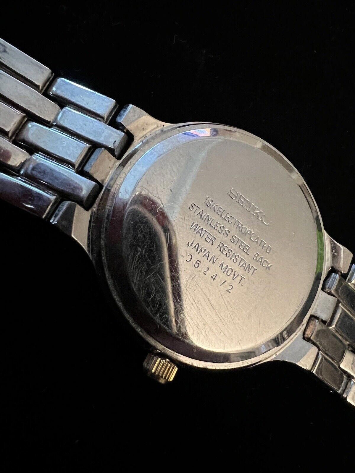Seiko Seiko Ladies Watch 18K Electronic Gold Plated Size ONE SIZE - 7 Thumbnail