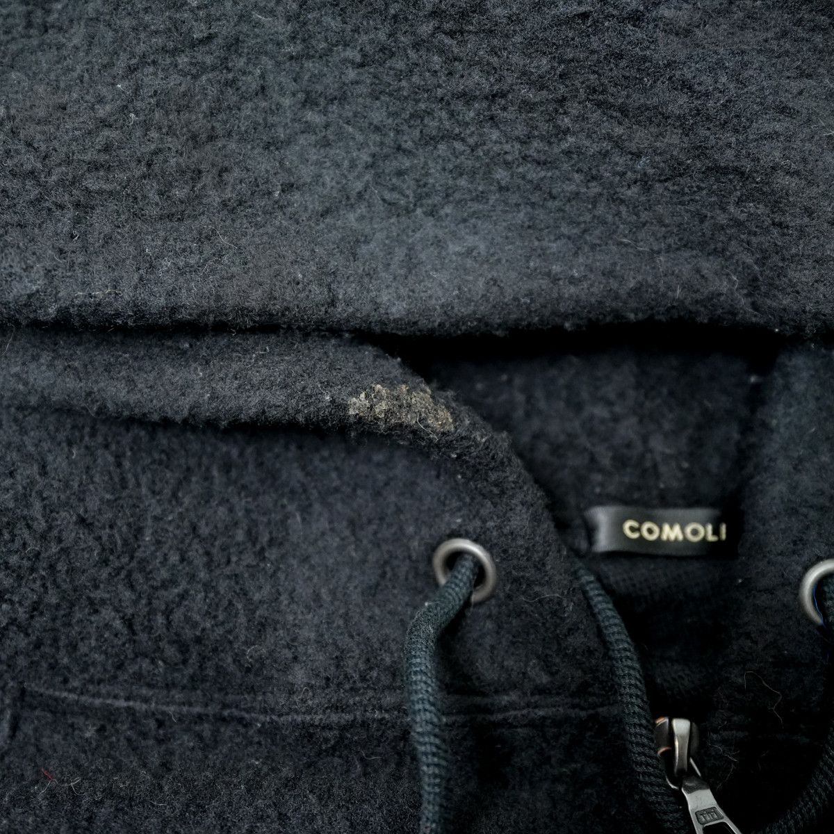 Comoli COMOLI 2021AW WOOL FREECE HOODIE Size US M / EU 48-50 / 2 - 7 Thumbnail