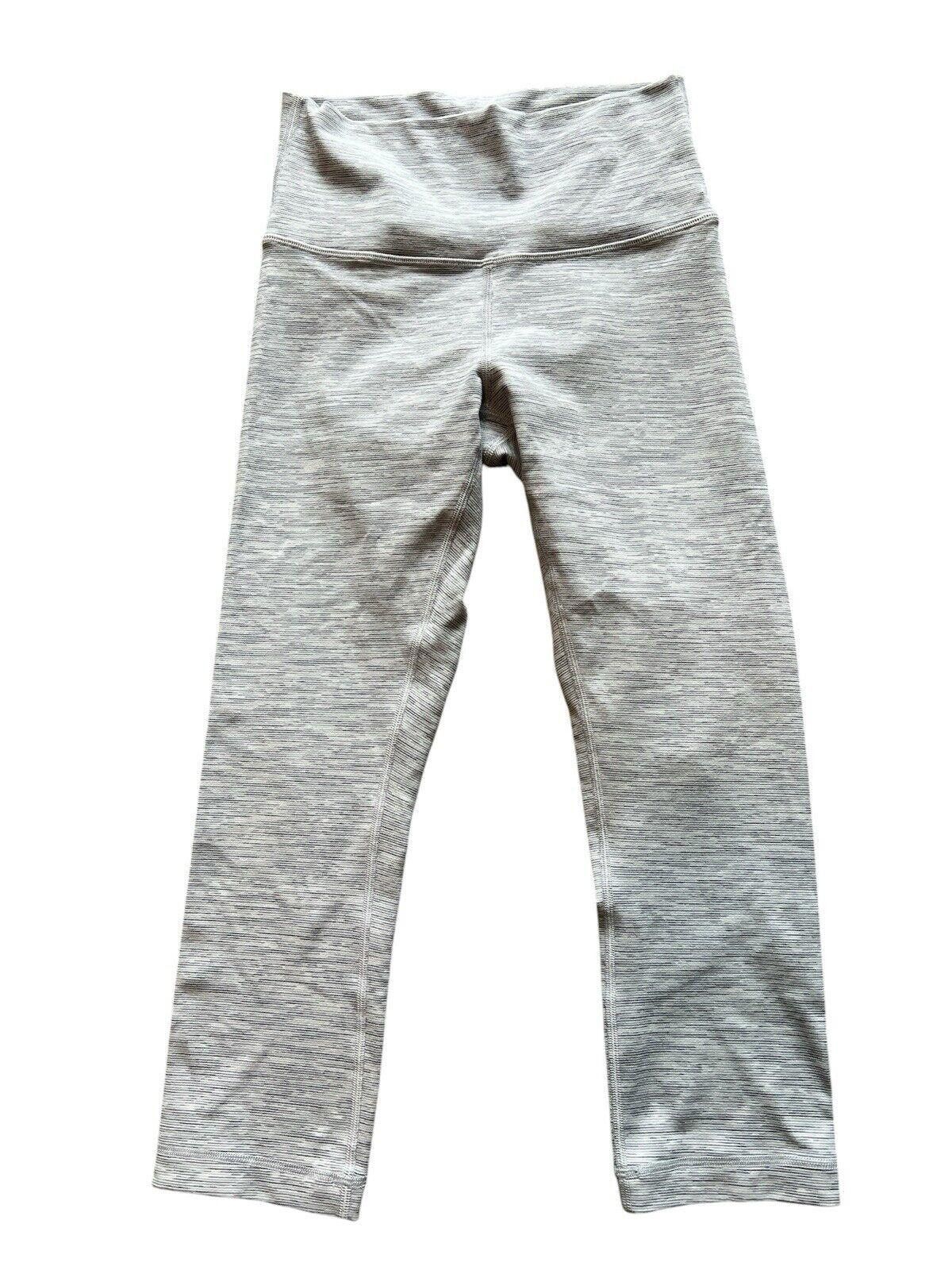 Designer Lululemon Wunder Under Crop 21' Sz6 Size 28" / US 6 / IT 42 - 2 Thumbnail