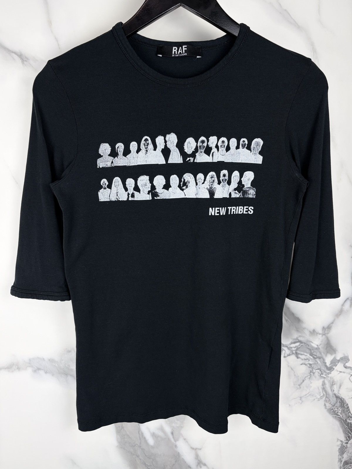 Raf Simons Raf By Raf Simons New Tribes Tshirt Black Size US S / EU 44-46 / 1 - 1 Thumbnail