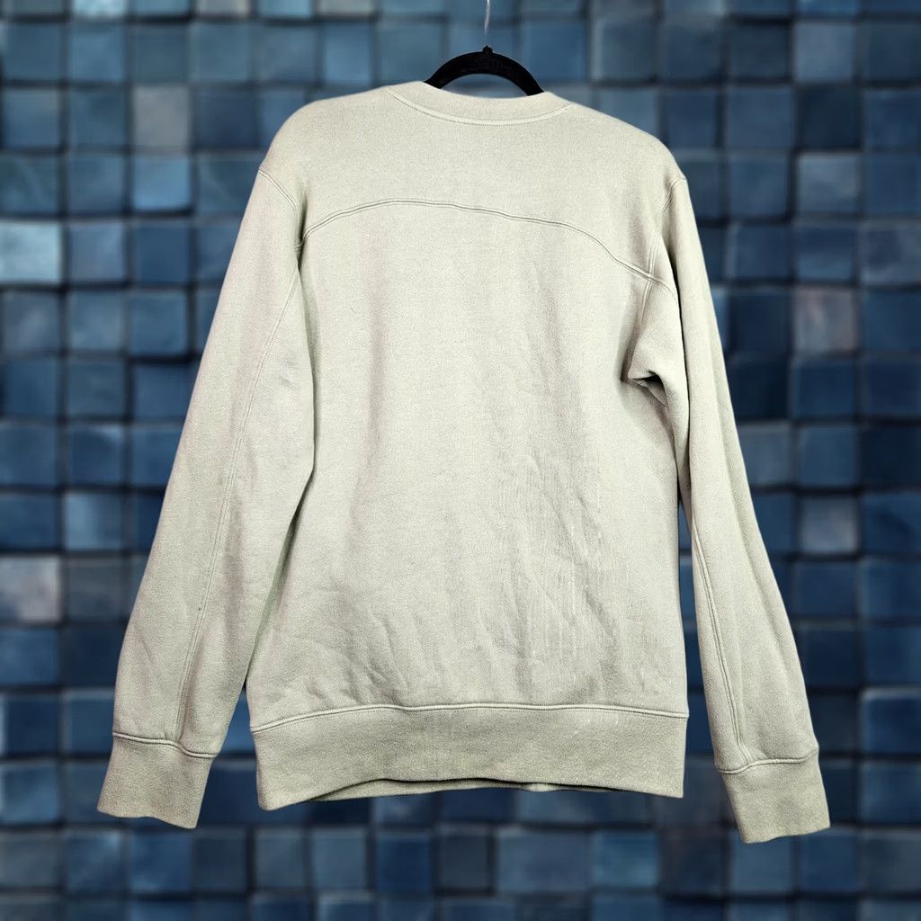 Alo ALO Sweatshirt Women’s M Sage Green Crewneck Pullover Activewear Cotton Polyester Fleece Logo Raglan Sleeve Regular Vintage No Size M / US 6-8 / IT 42-44 - 1 Thumbnail