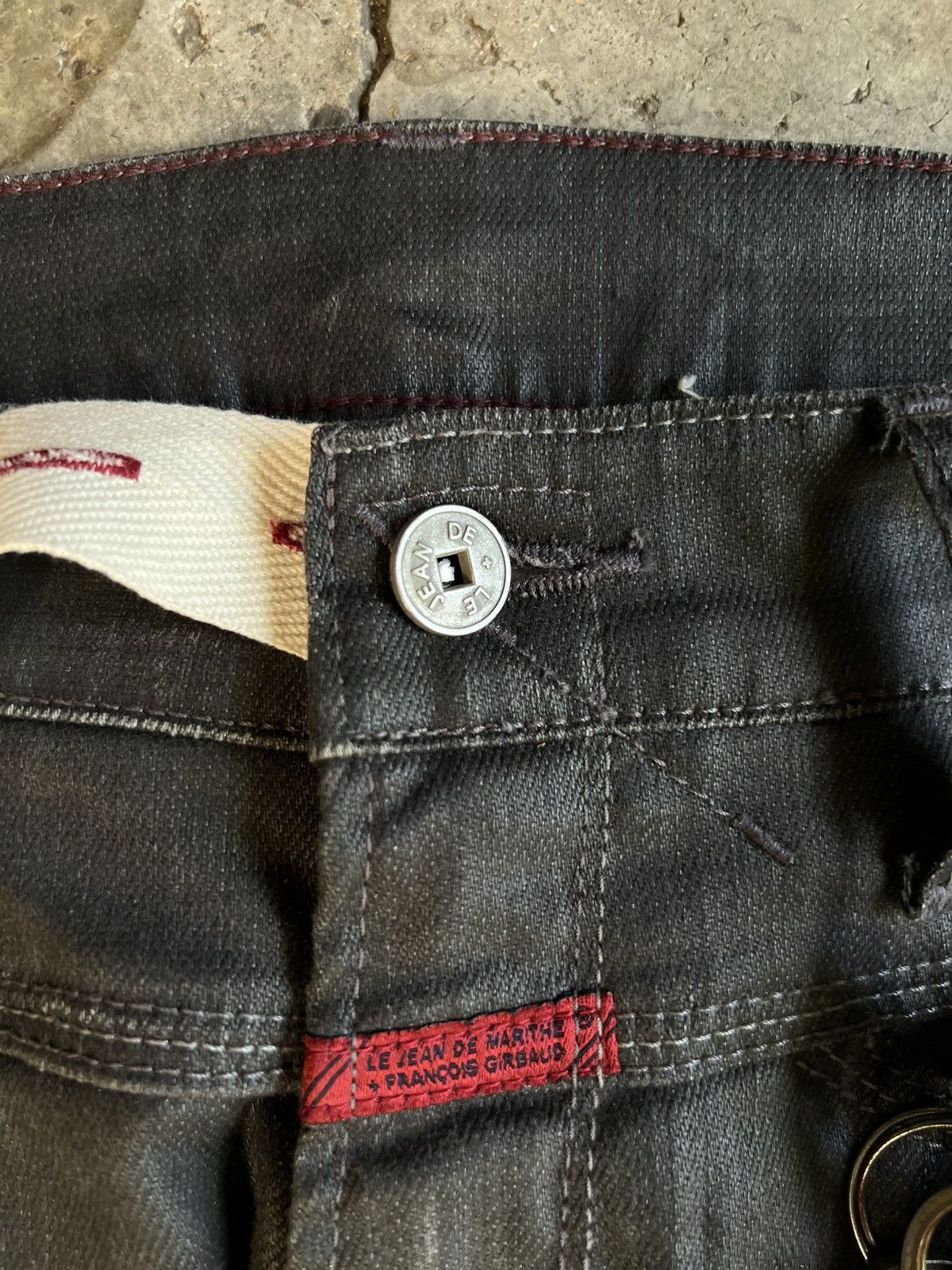 Marithe + Francois Girbaud Marithe Francois Girbaud Waxed Pants Size US 32 / EU 48 - 9 Thumbnail