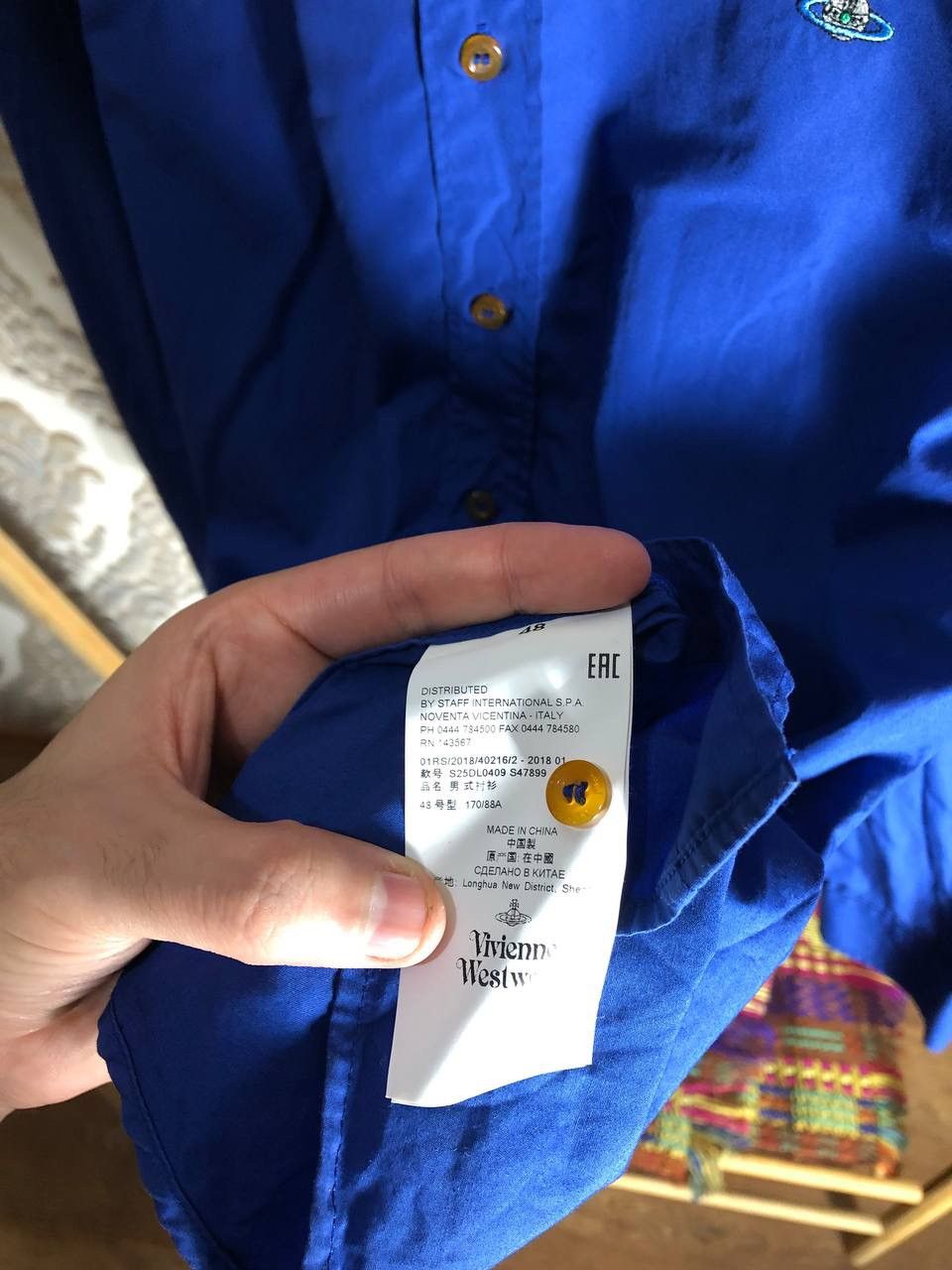 Vivienne Westwood VERY RARE VIVIENNE WESTWOOD ITALIAN DESIGNER SHIRT DELUX 90s Size US M / EU 48-50 / 2 - 4 Thumbnail
