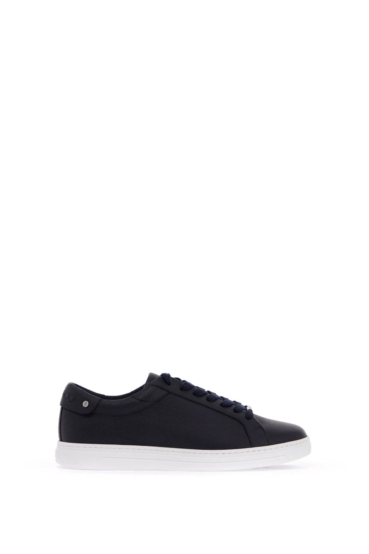 Jimmy Choo o1s22i1n1024 Hammered Leather Rome Sneakers in Black Size US 11 / EU 44 - 1 Thumbnail