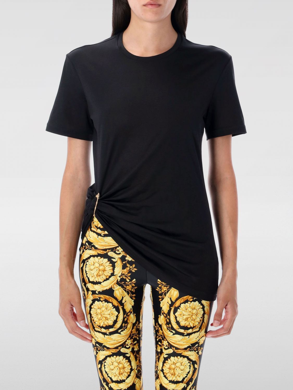 Versace Versace T-Shirt Woman Black Size S / US 4 / IT 40 - 1 Thumbnail
