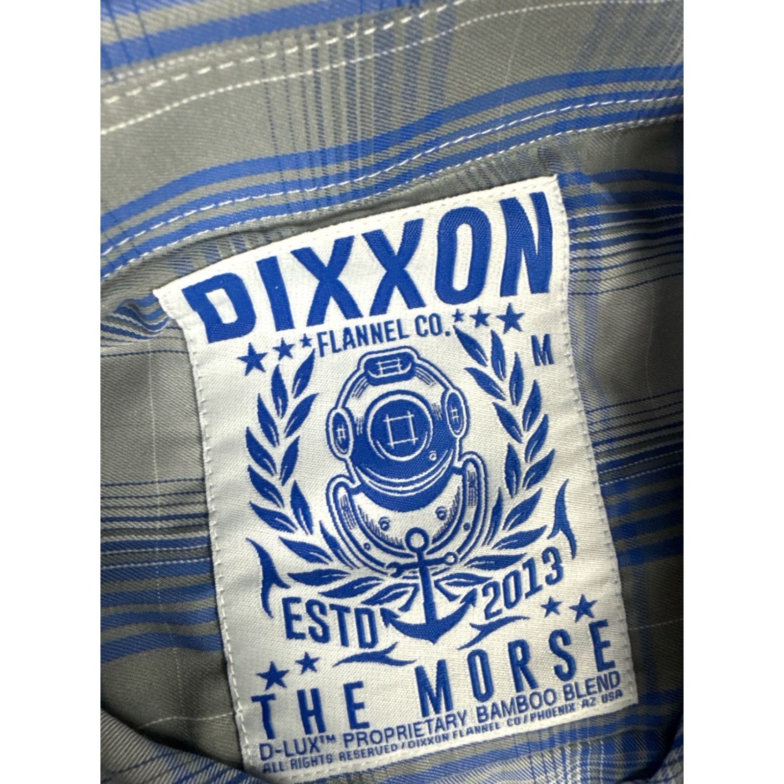 CO Dixxon Flannel Co The Morse Short Sleeve Paid Shirt Women M Multicolor Flannel Button-Up Shirt Womens M Size M / US 6-8 / IT 42-44 - 2 Thumbnail
