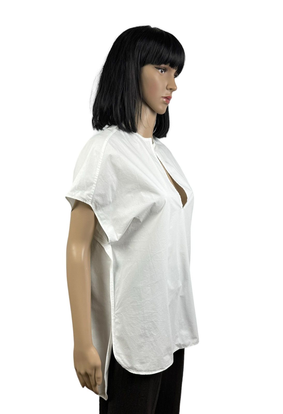 Joseph Joseph Cotton White Tank-Top V-Neck size 38 Size XS / US 0-2 / IT 36-38 - 3 Thumbnail