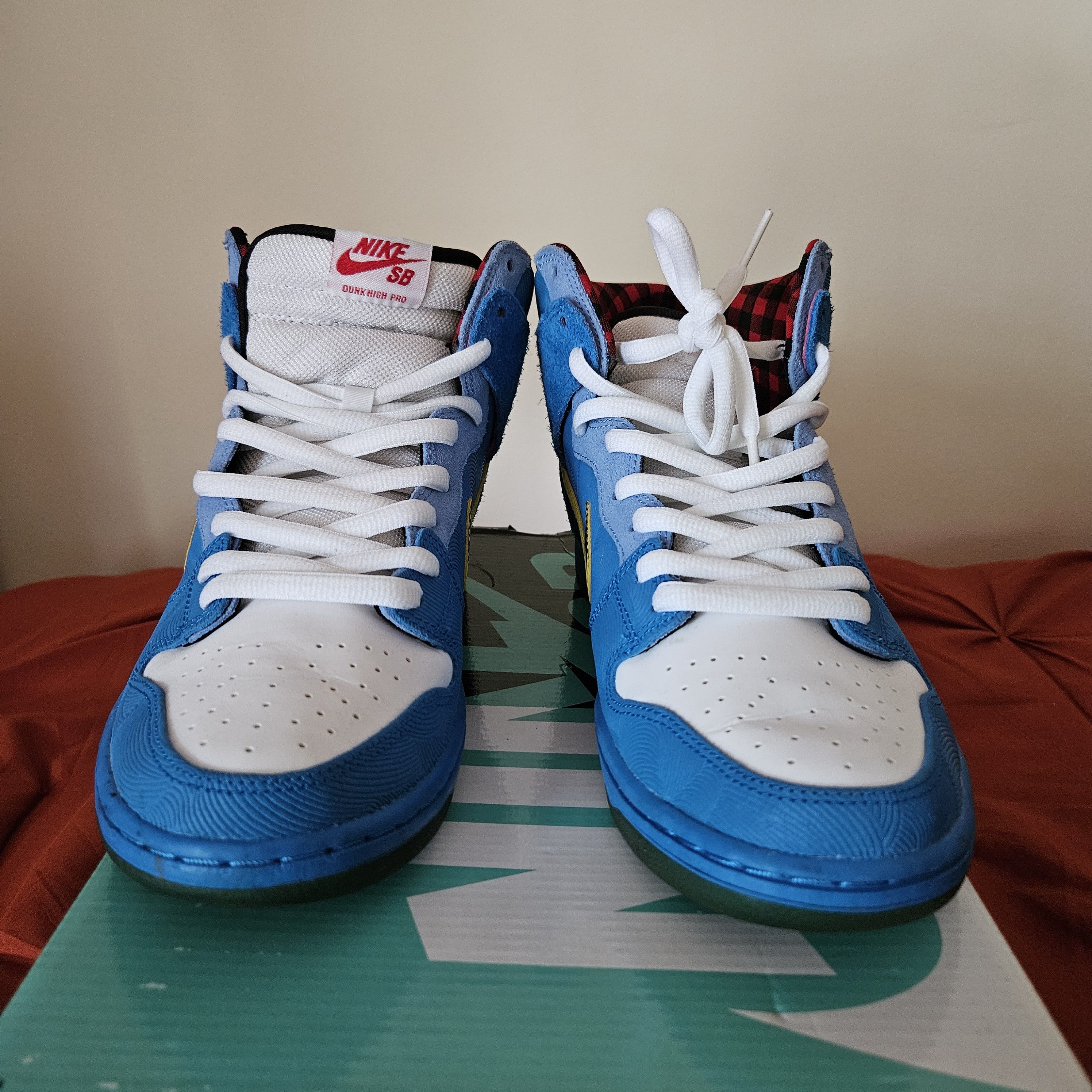 Nike SB Dunk High Familia Blue Ox Size US 10 / EU 43 - 7 Thumbnail