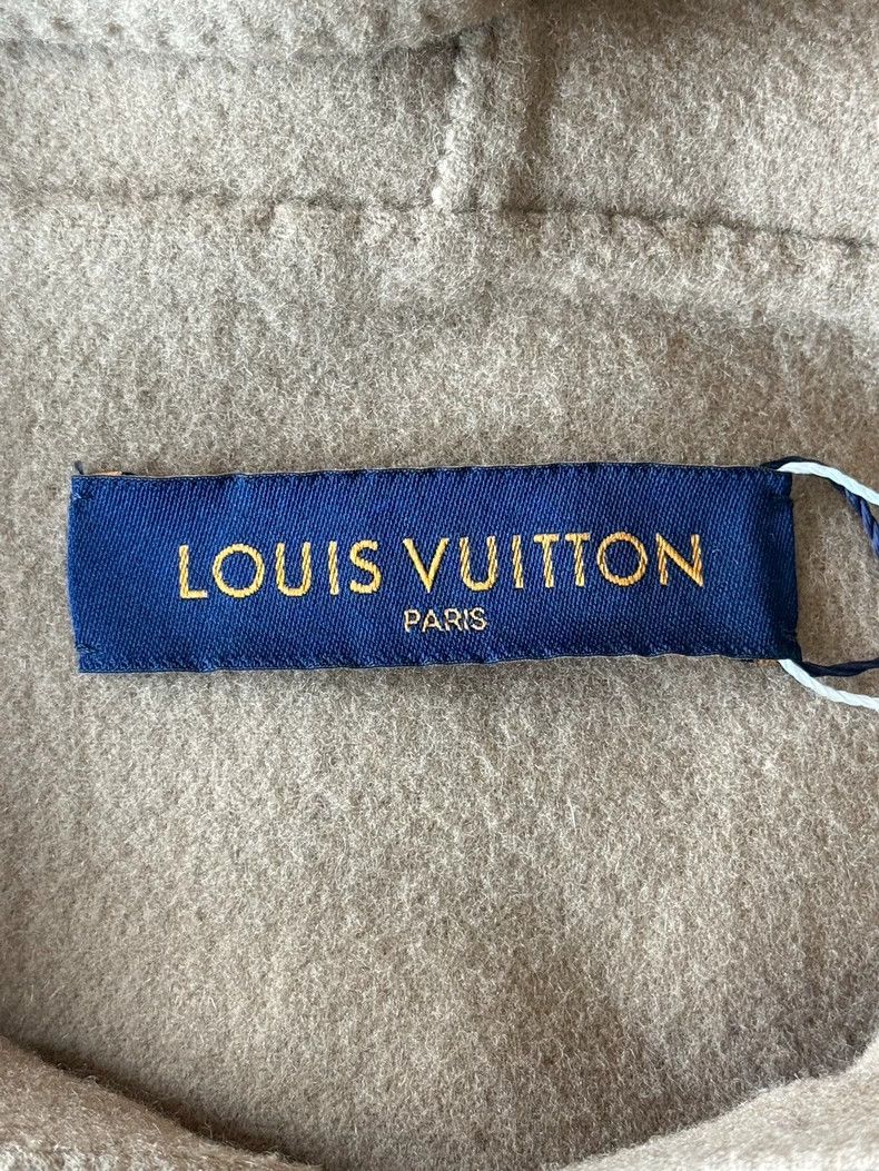 Louis Vuitton LOUIS VUITTON Loose woolen hoodie Size US XXL / EU 58 / 5 - 7 Thumbnail