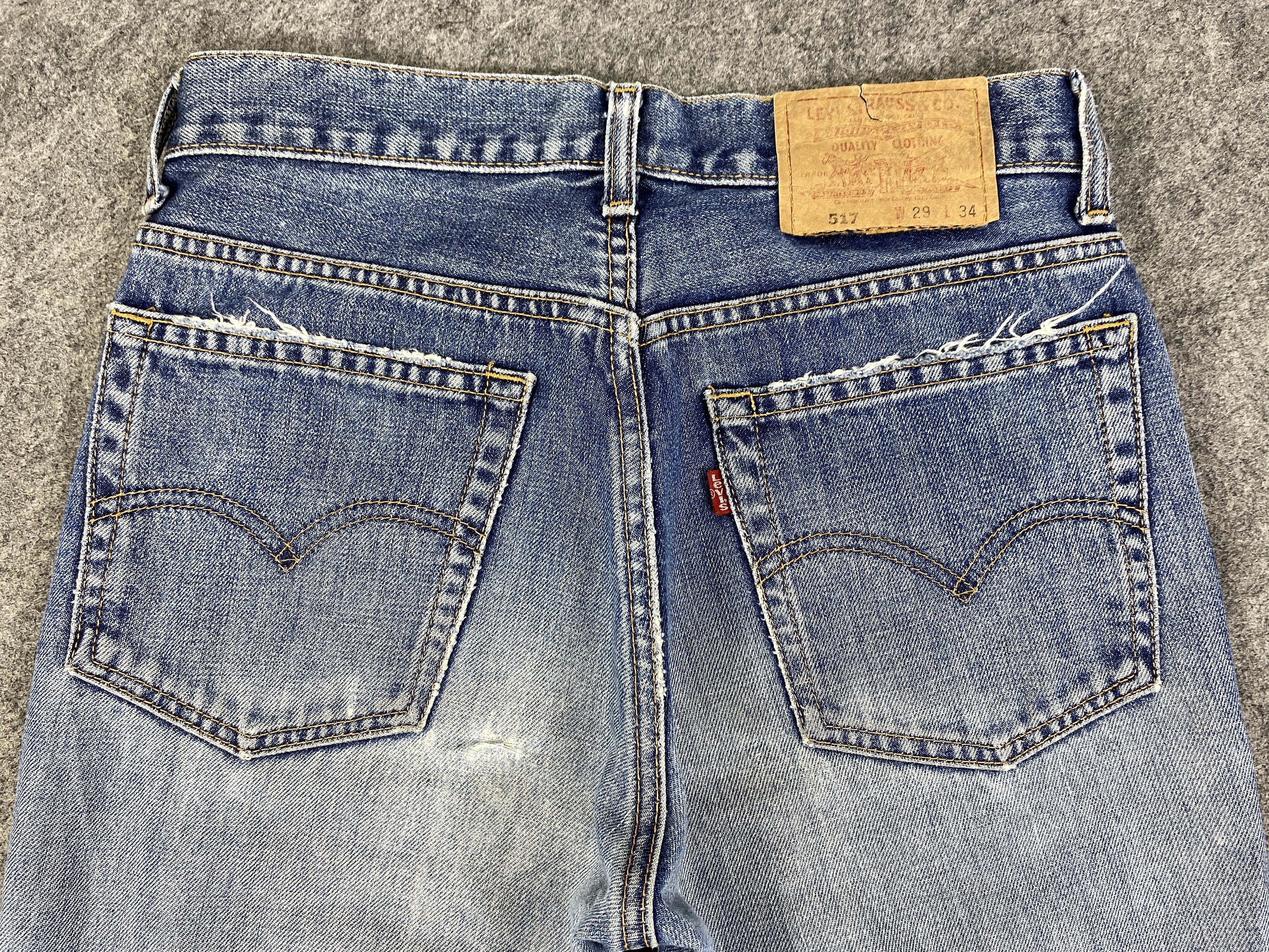 Hysteric Glamour Faded Blue Vintage Levis 517 Flare 28x31.5 - JN3221 Size US 28 / EU 44 - 4 Thumbnail