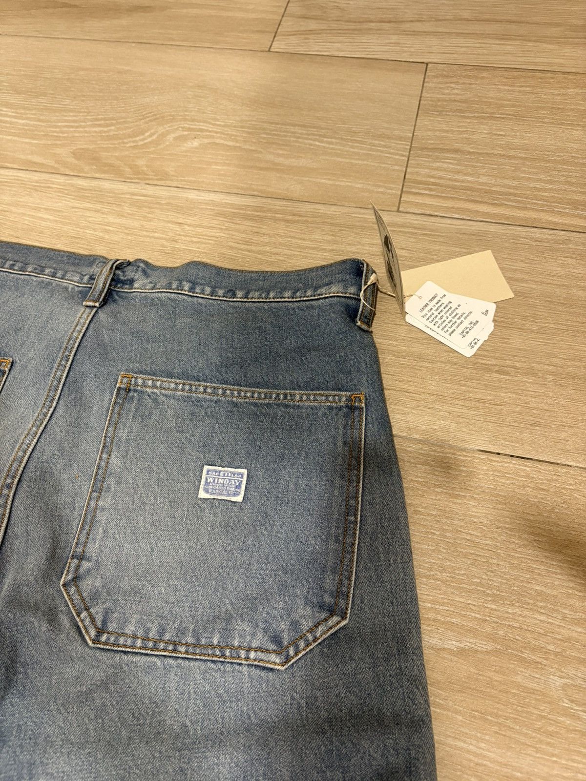 Kapital Kapital 14oz Denim Studs Remake Shorts Size US 36 / EU 52 - 6 Thumbnail