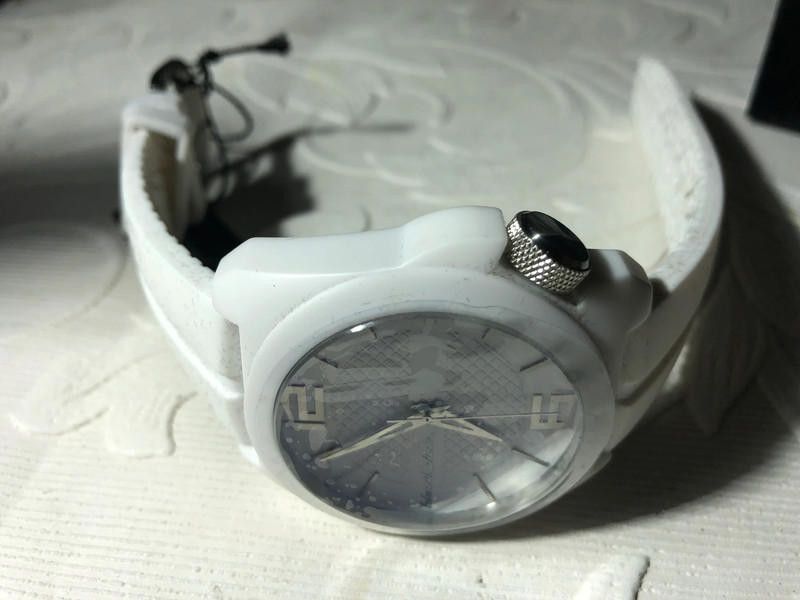 Designer Black dice white ladies rubber watch Size ONE SIZE - 10 Thumbnail