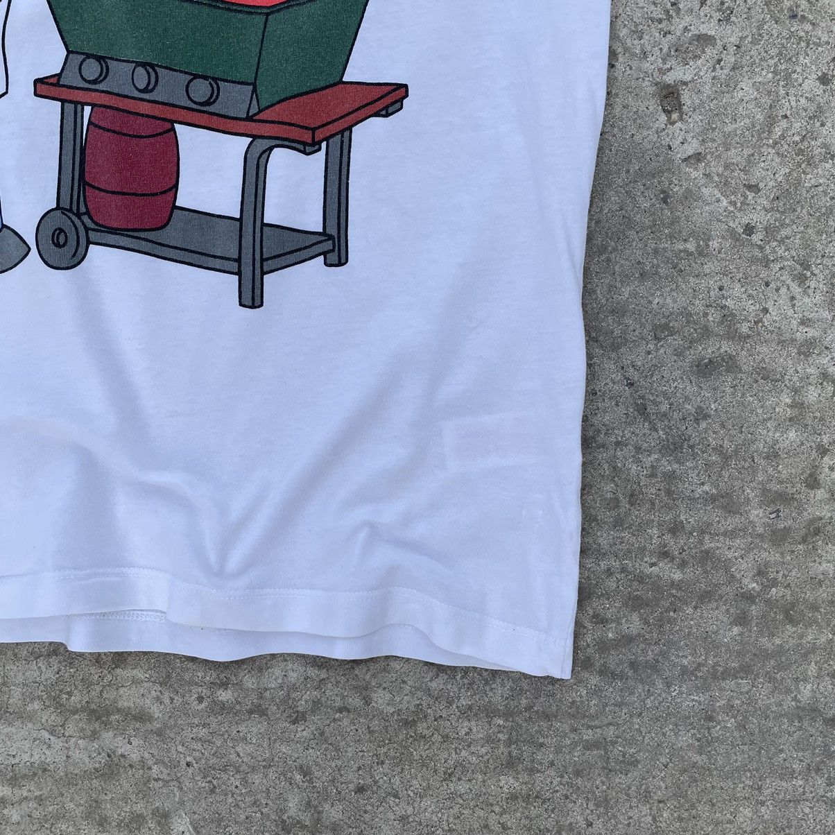 The Simpsons × Vintage Vintage T-shirts Homer The Simpson Big Logo Kiss The Cheff Size US L / EU 52-54 / 3 - 3 Thumbnail