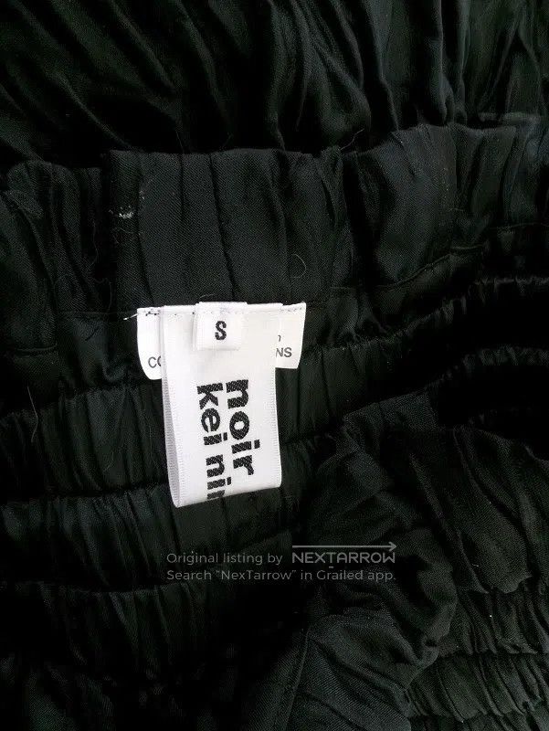 Comme des Garcons Comme Des Garcons size S Black vintage skirt Size 23" - 5 Thumbnail
