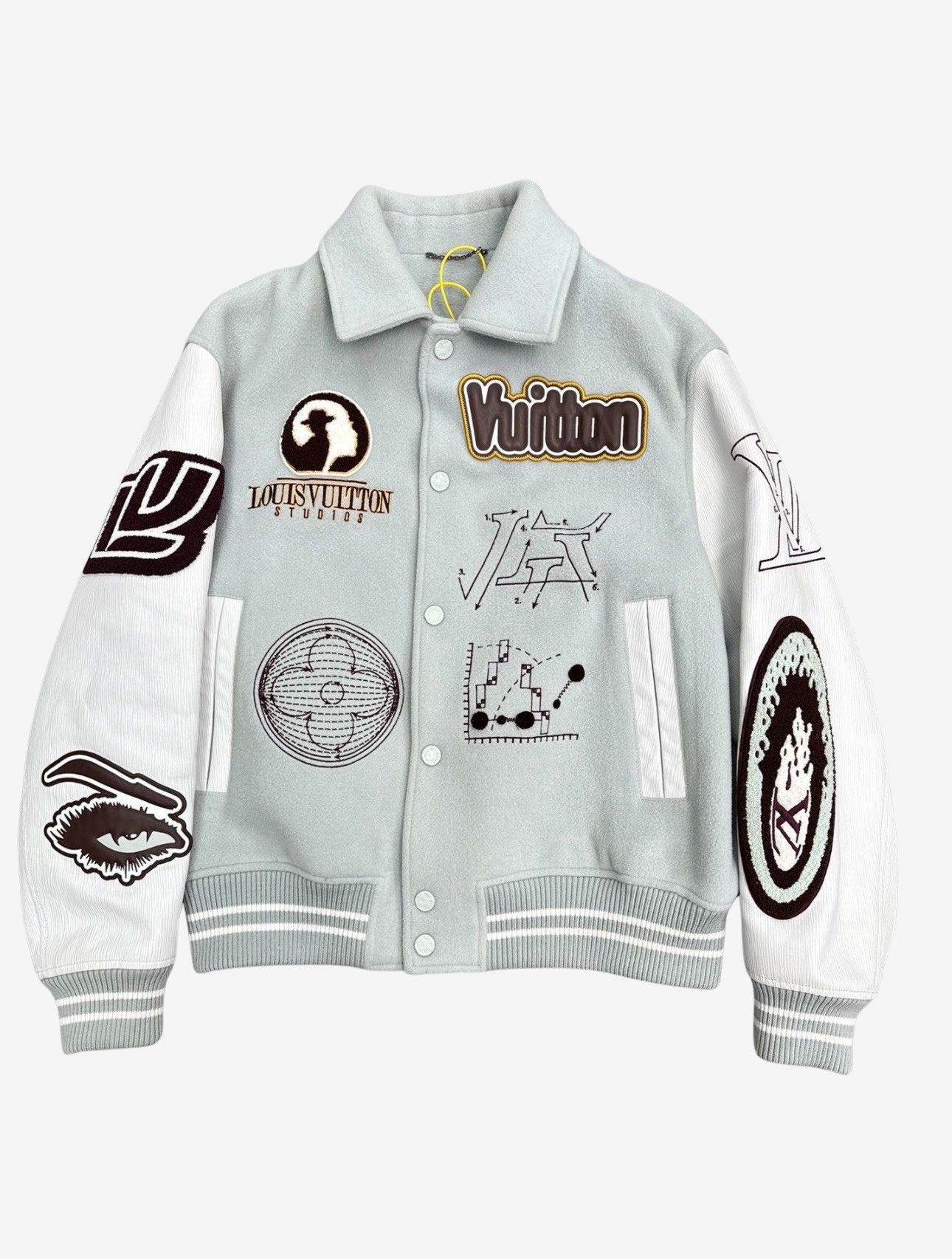 Louis Vuitton Louis Vuitton KidSuper SS24 Leather Blouson Sz.50 Size US M / EU 48-50 / 2 - 3 Thumbnail
