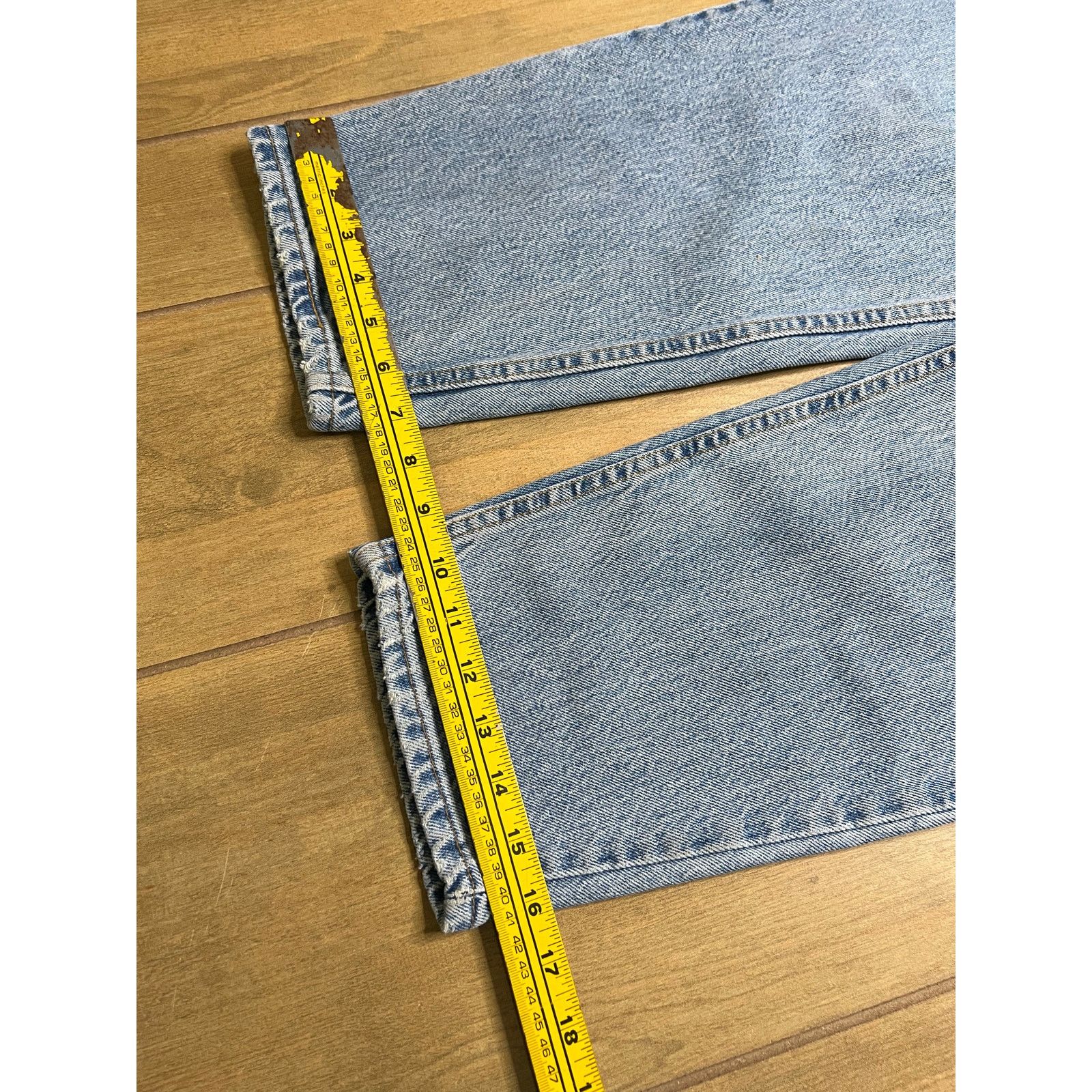 Levi's Vintage Levi’s 560 Loose Fit Tapered Jeans USA 33x32 Orange Size US 33 - 10 Thumbnail