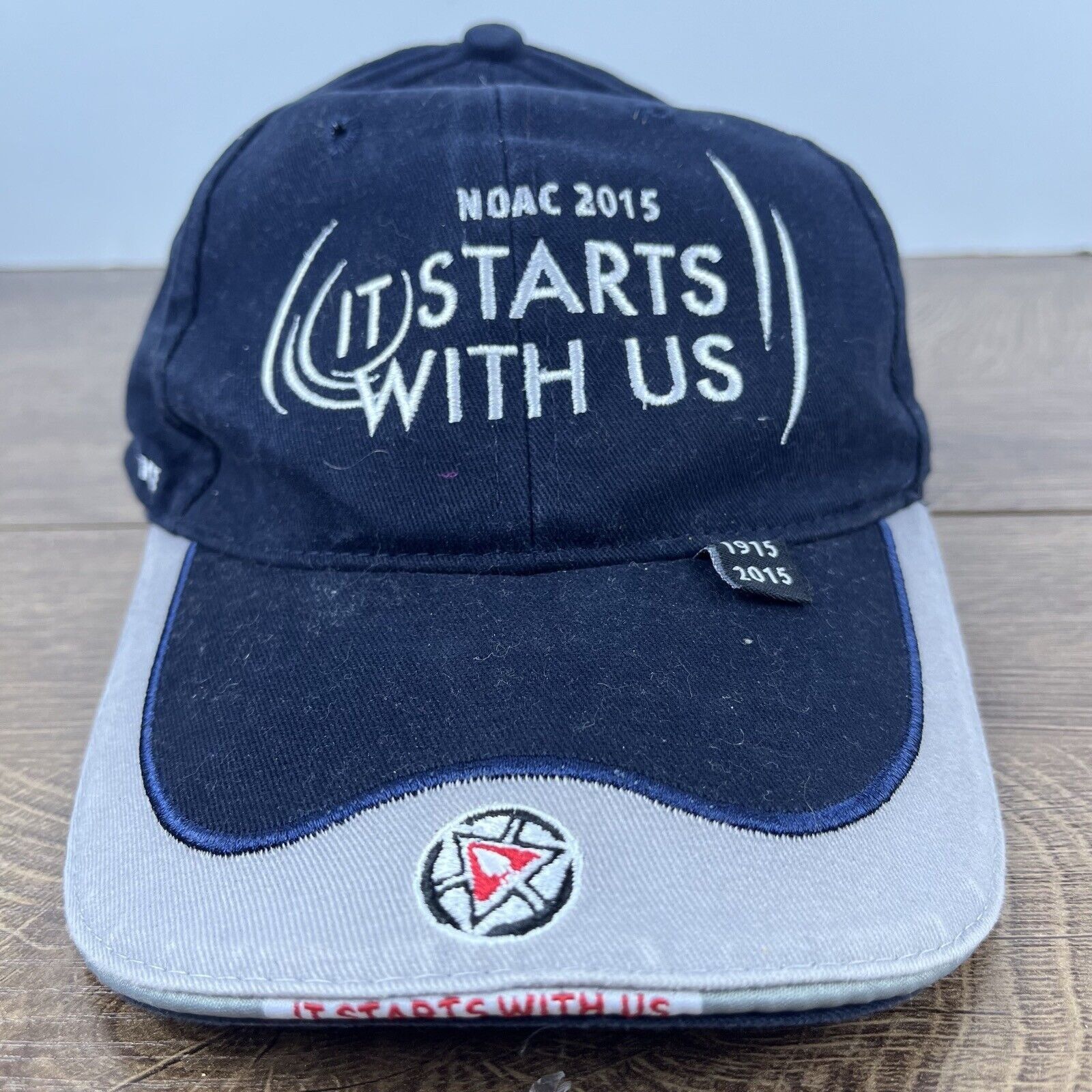Other NOAC 2015 Hat It Starts with Us Hat Blue Adjustable Hat Blue Size ONE SIZE - 1 Thumbnail