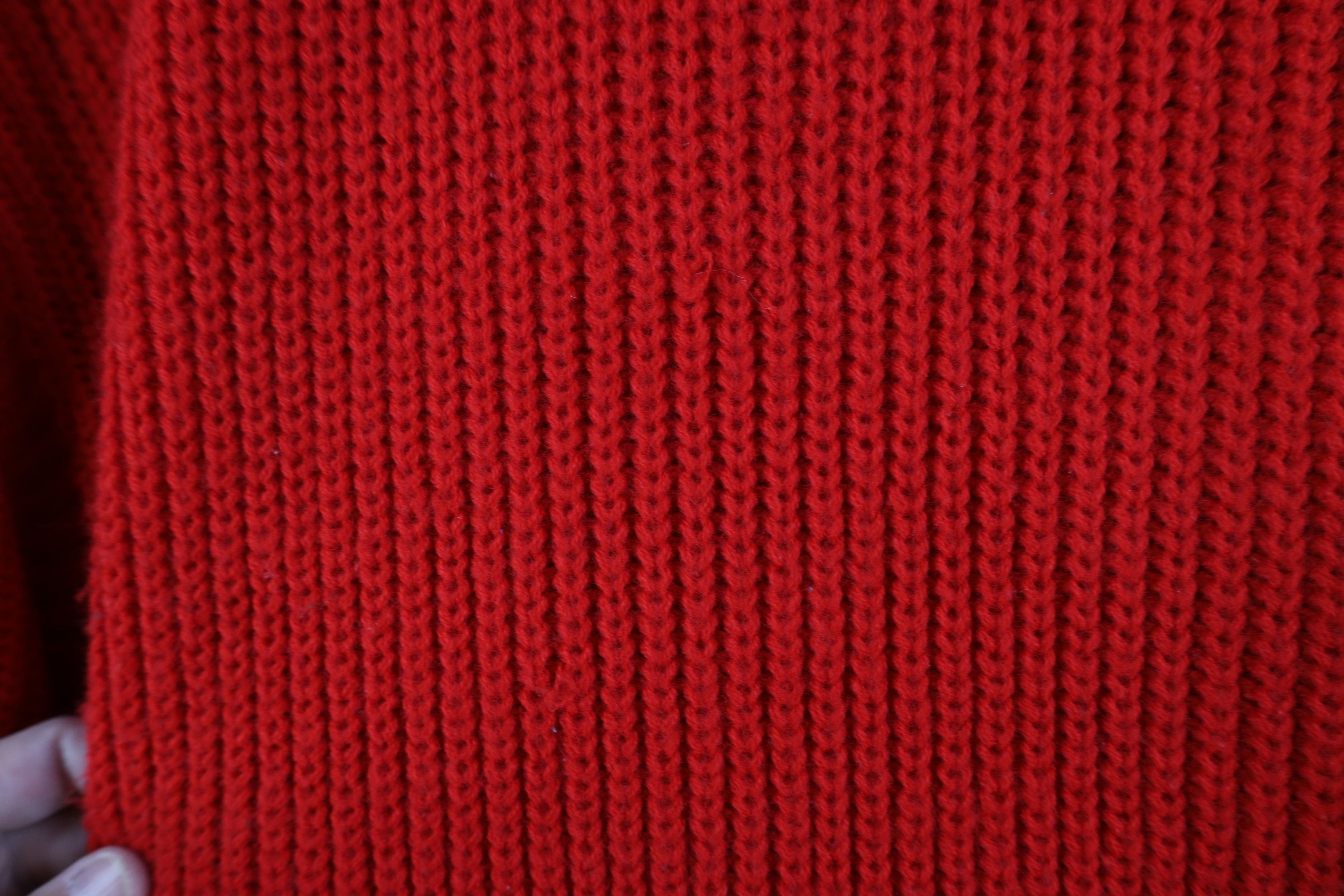 Vintage Vintage 90s Streetwear Oversized Ribbed Collared Sweater Size M / US 6-8 / IT 42-44 - 6 Thumbnail