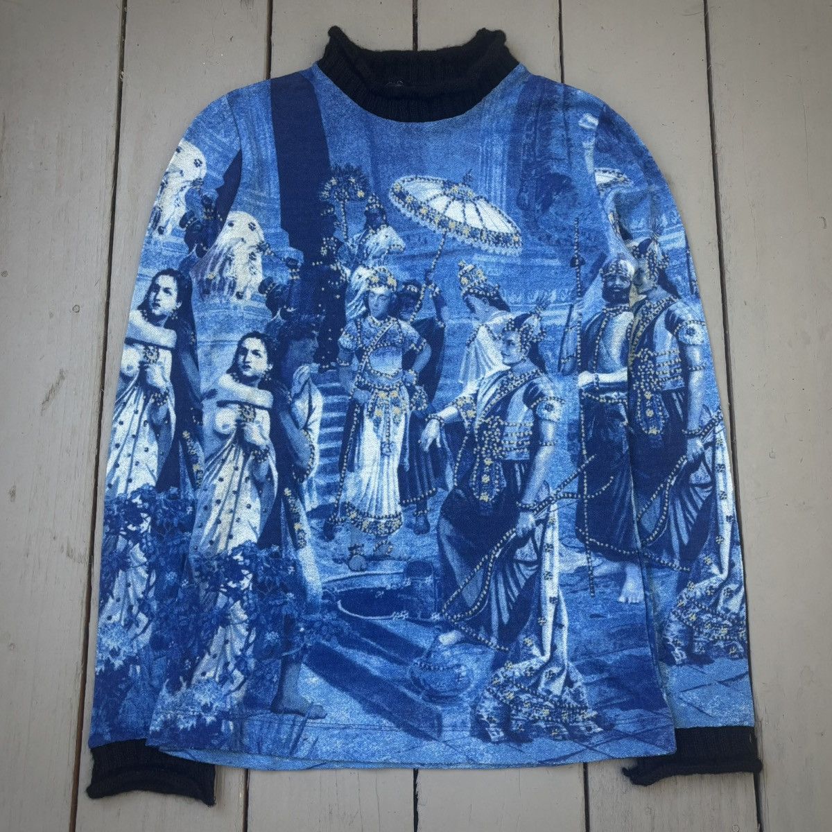 Jean Paul Gaultier AW1998 ‘Victory Of Meghanada’ Sweater Size US S / EU 44-46 / 1 - 1 Thumbnail