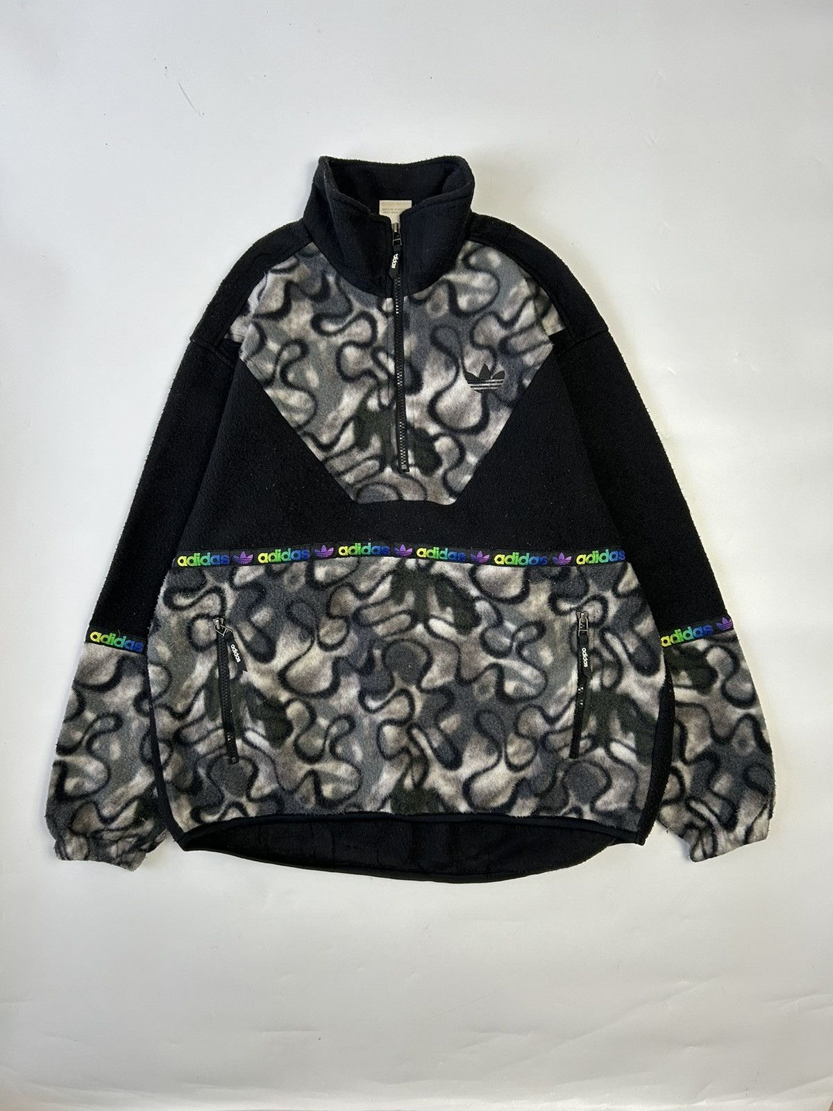 Adidas × Vintage VINTAGE 90s ADIDAS PULL OVER SWEATSHIRT Size US M / EU 48-50 / 2 - 1 Thumbnail