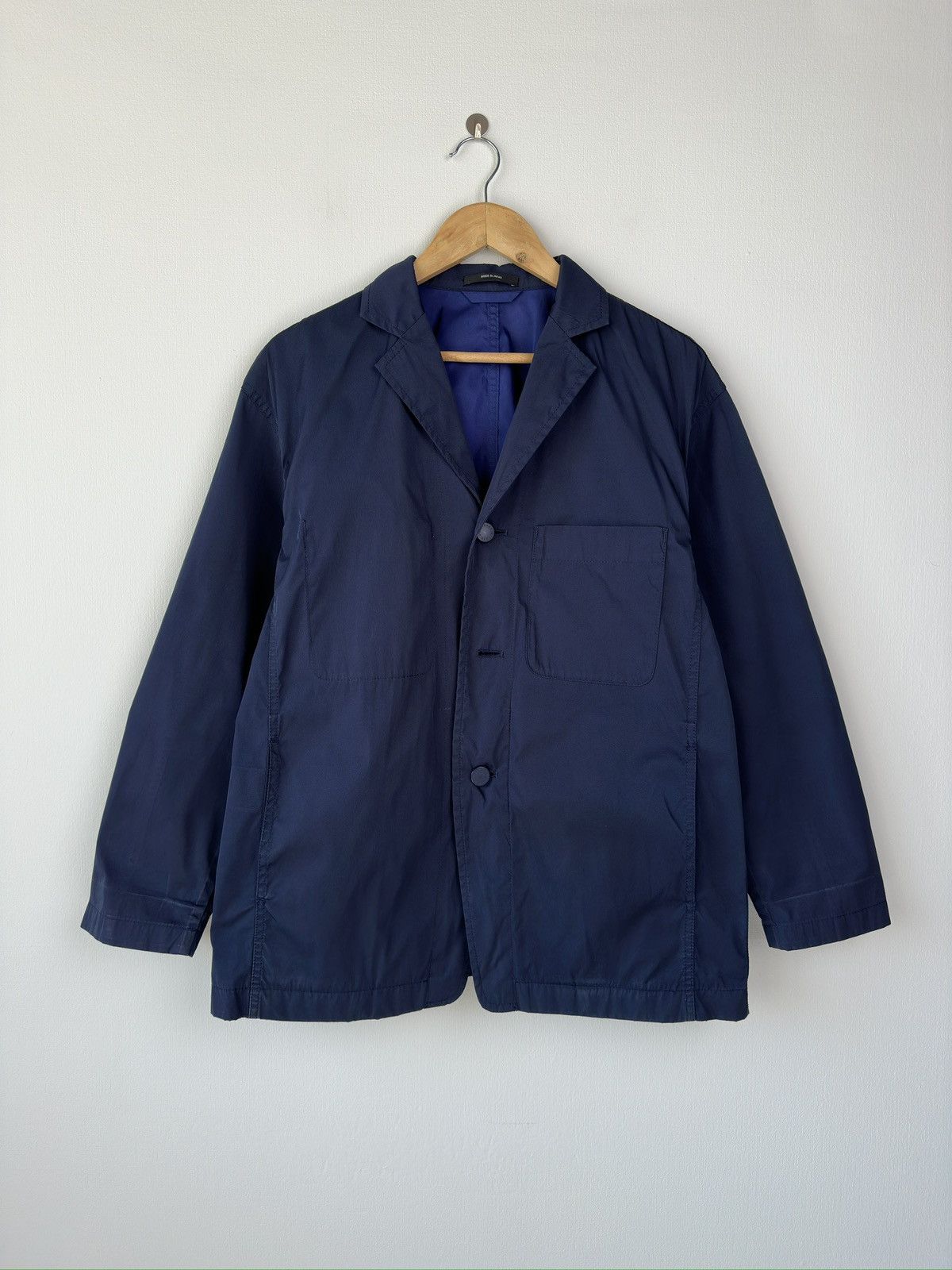 Issey Miyake Vintage ISSEY MIYAKE MEN Light Blazer Jacket Size US M / EU 48-50 / 2 - 1 Thumbnail
