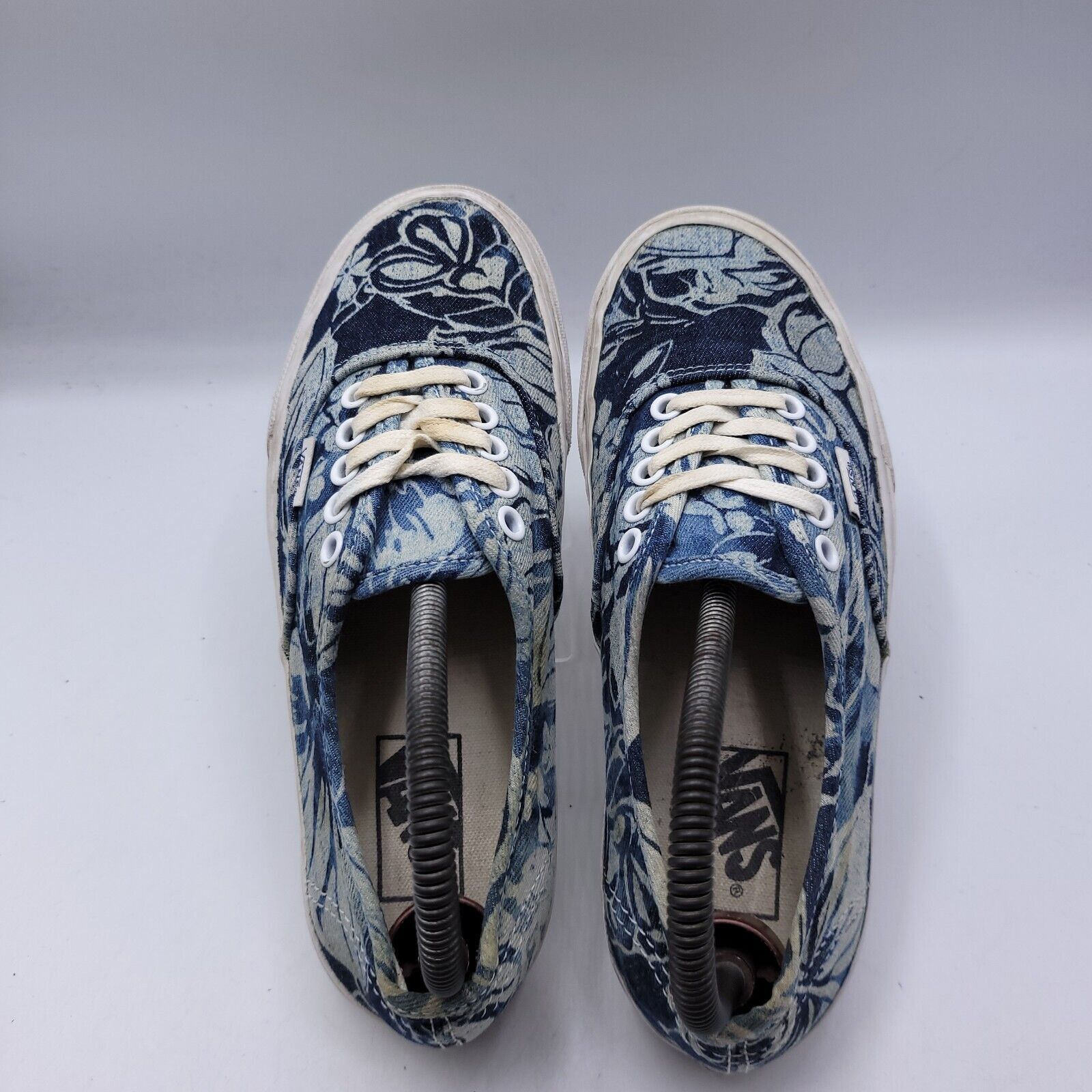 Vans Vans Off the Wall Shoe Womens Size 8 721454 Blue White Size US 5.5 / IT 35.5 - 4 Thumbnail