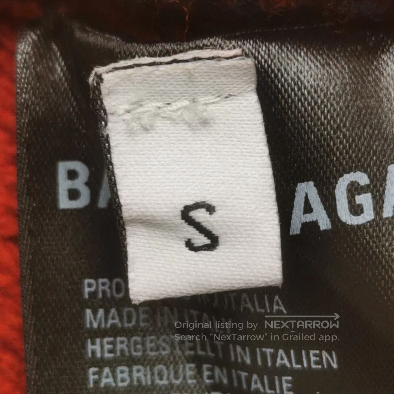 Balenciaga Balenciaga Wool Blend Logo Print Crewneck Sweater S. Size US S / EU 44-46 / 1 - 4 Thumbnail