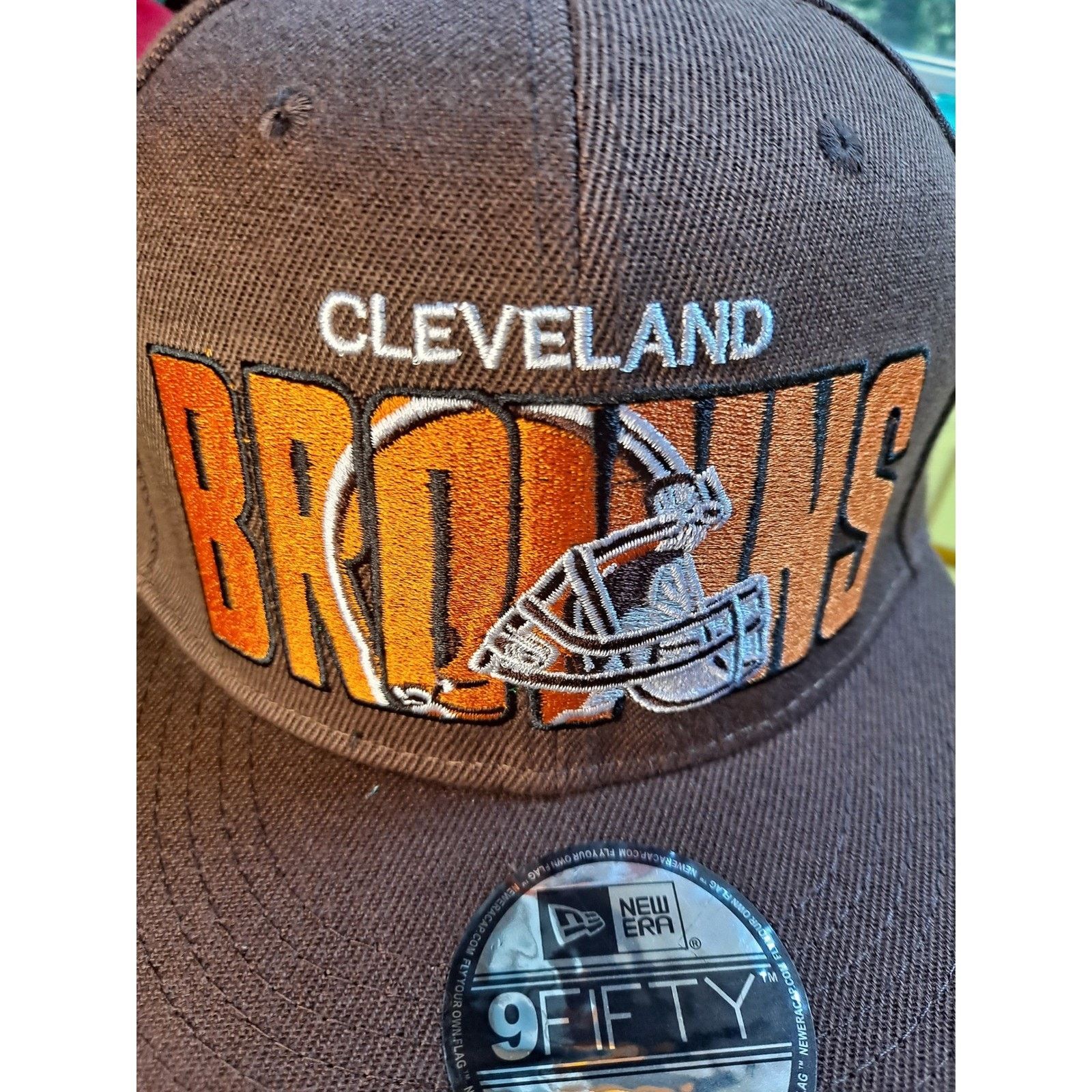 New Era Cleveland Browns NFL New Era 9FIFTY Hat Football Snapback Size ONE SIZE - 2 Thumbnail