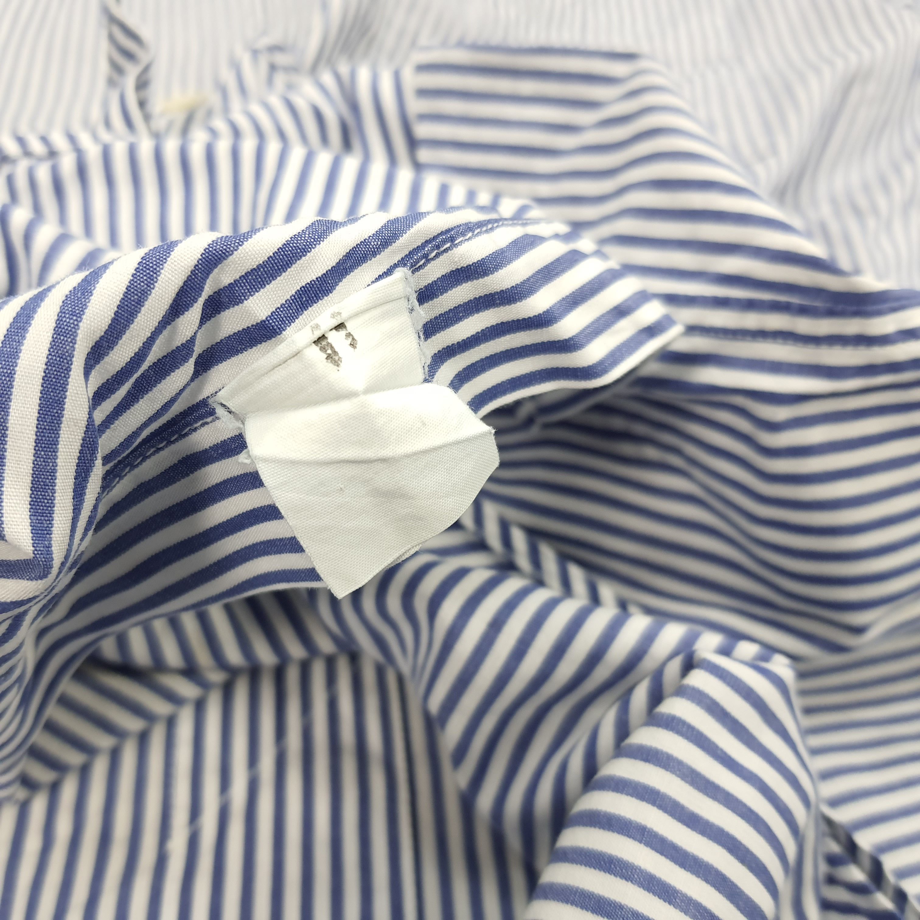 Issey Miyake × Japanese Brand × Vintage Vintage Issey Miyake Design Studio Stripes Shirt Size US M / EU 48-50 / 2 - 7 Thumbnail