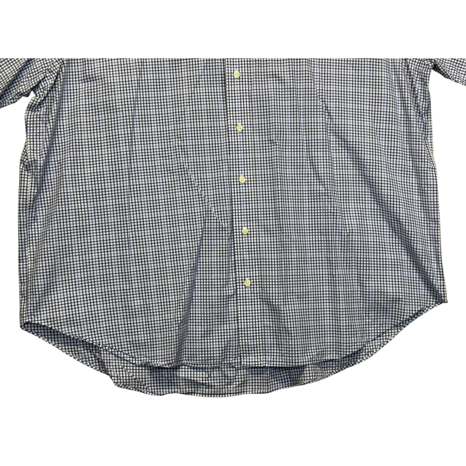 Polo Ralph Lauren Ralph Lauren Men’s 2XB Blue Plaid Short Sleeve Button Down Size US XXL / EU 58 / 5 - 11 Thumbnail