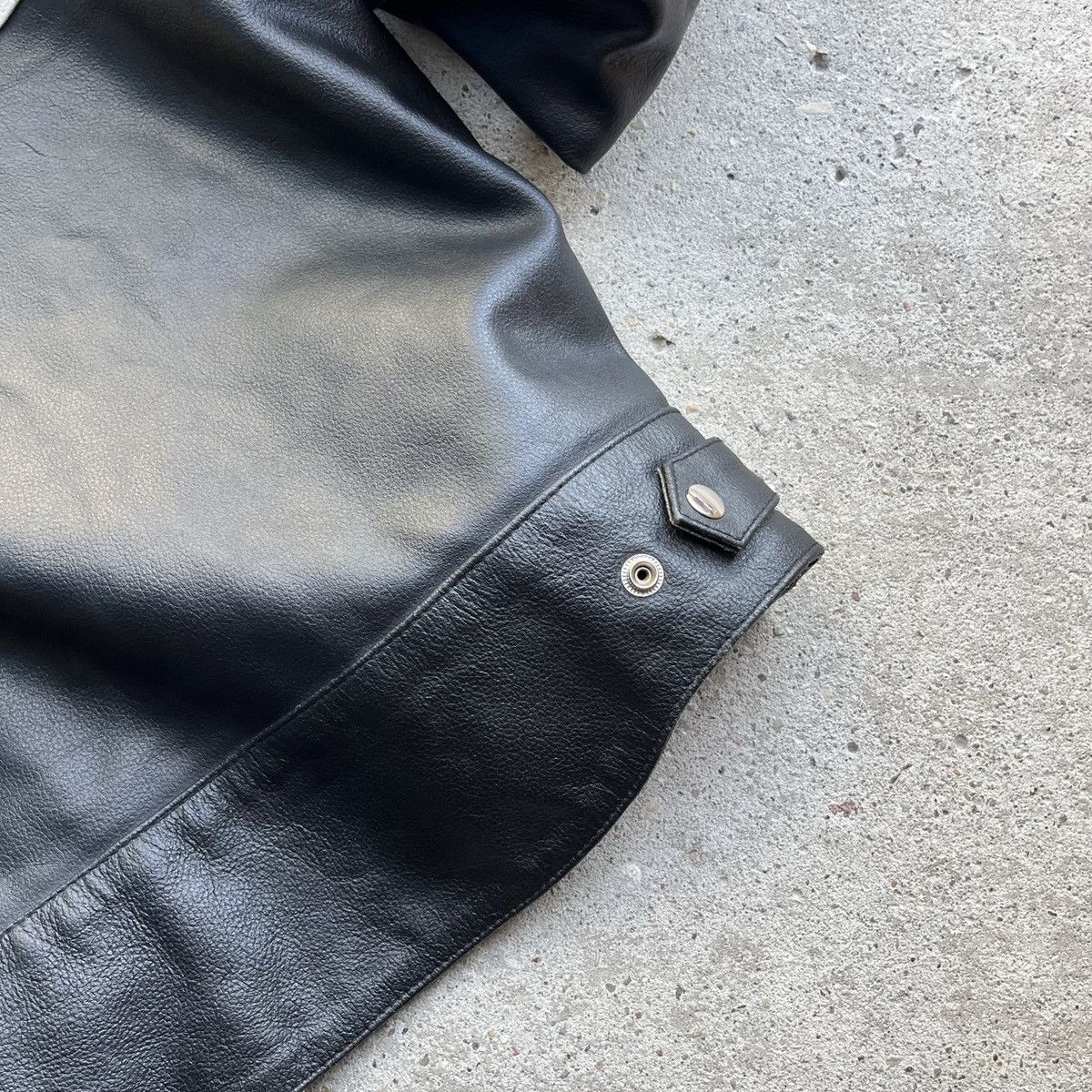 Ferrari × Vintage FERRARI LEATHER RACING JACKET VINTAGE RARE BIG LOGO Size US L / EU 52-54 / 3 - 5 Thumbnail